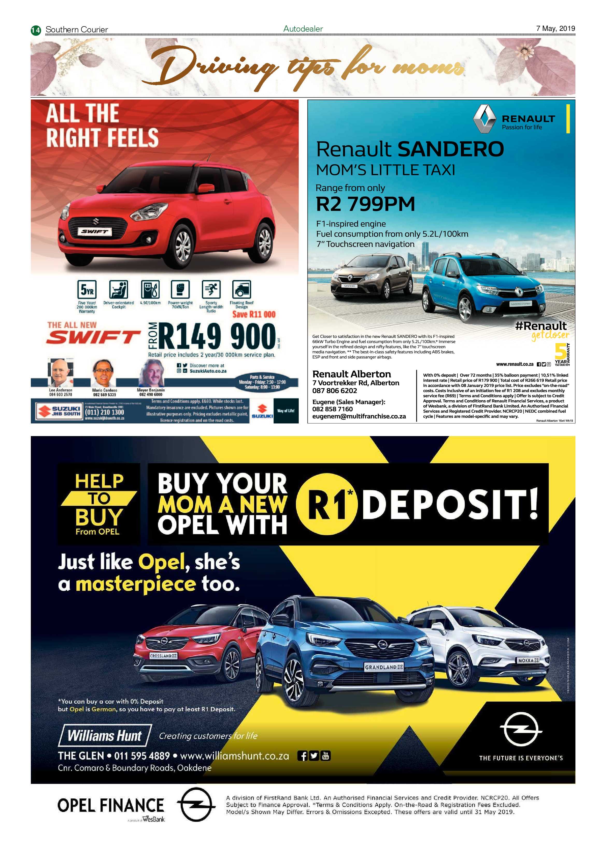 Southern Courier 07 May 2019 page 14