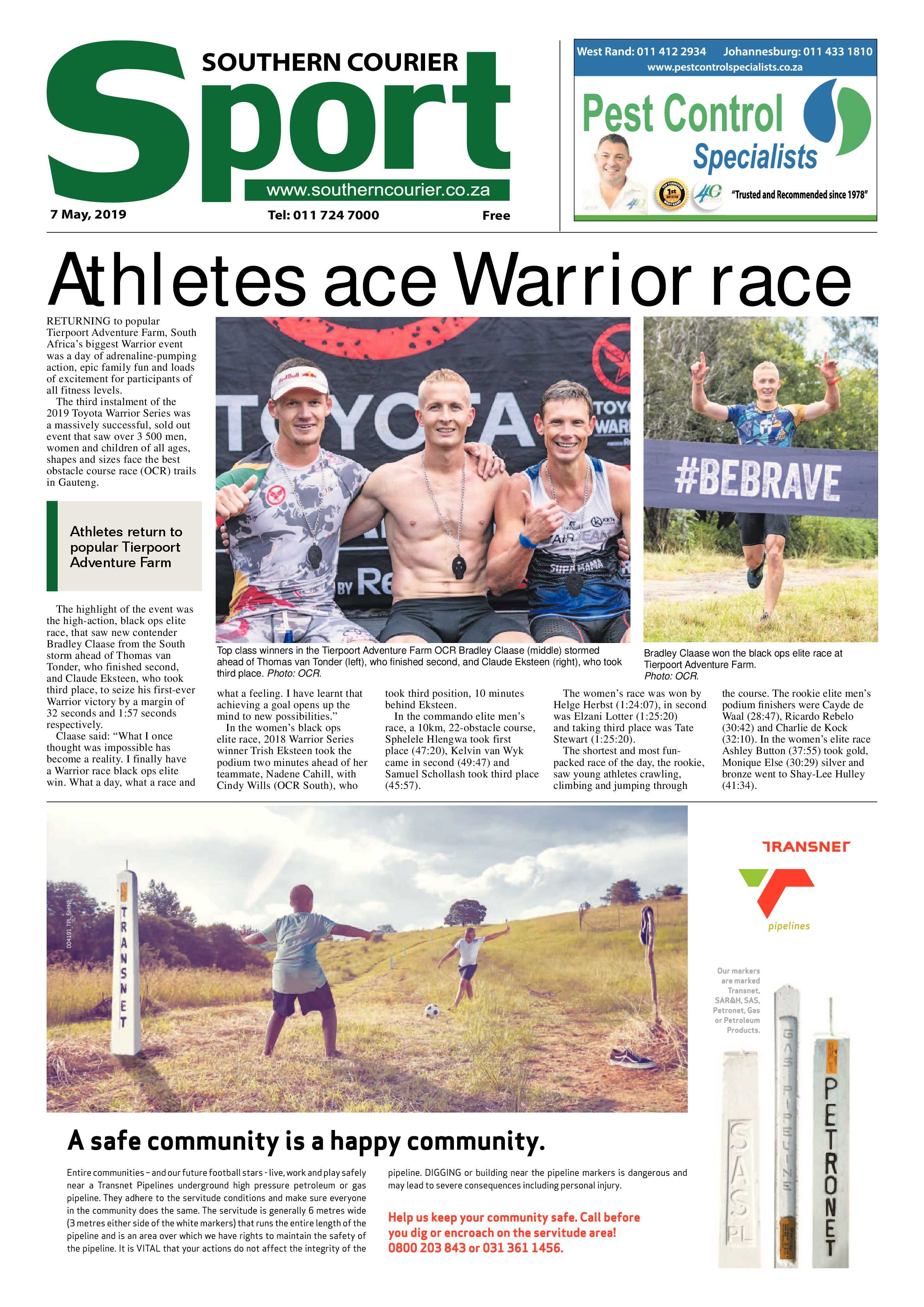 Southern Courier 07 May 2019 page 16