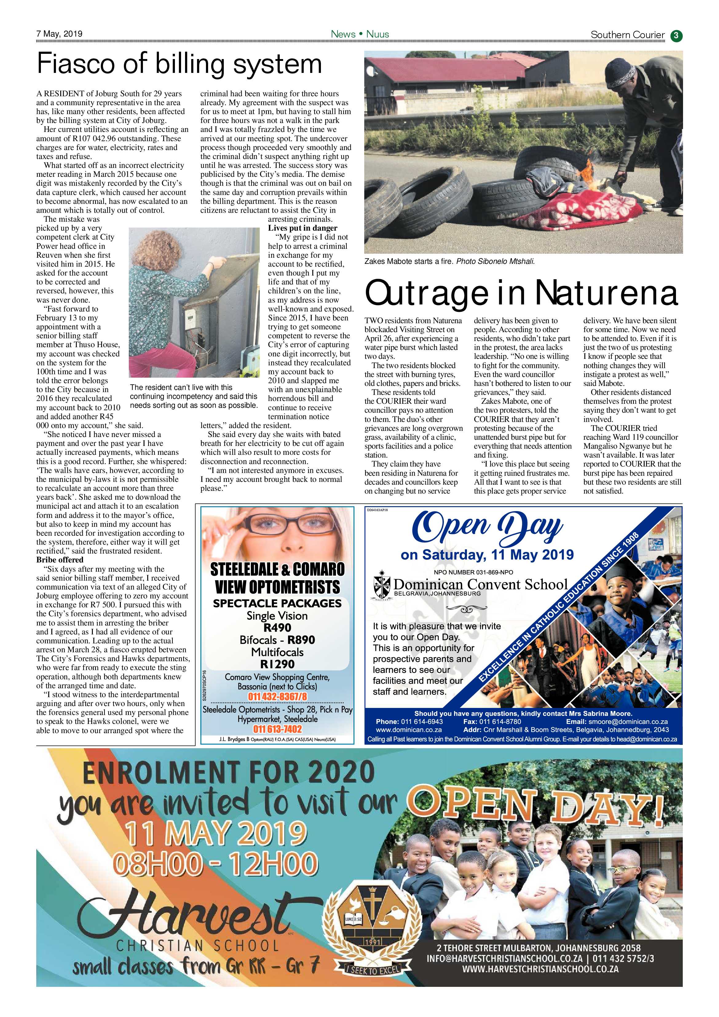 Southern Courier 07 May 2019 page 3
