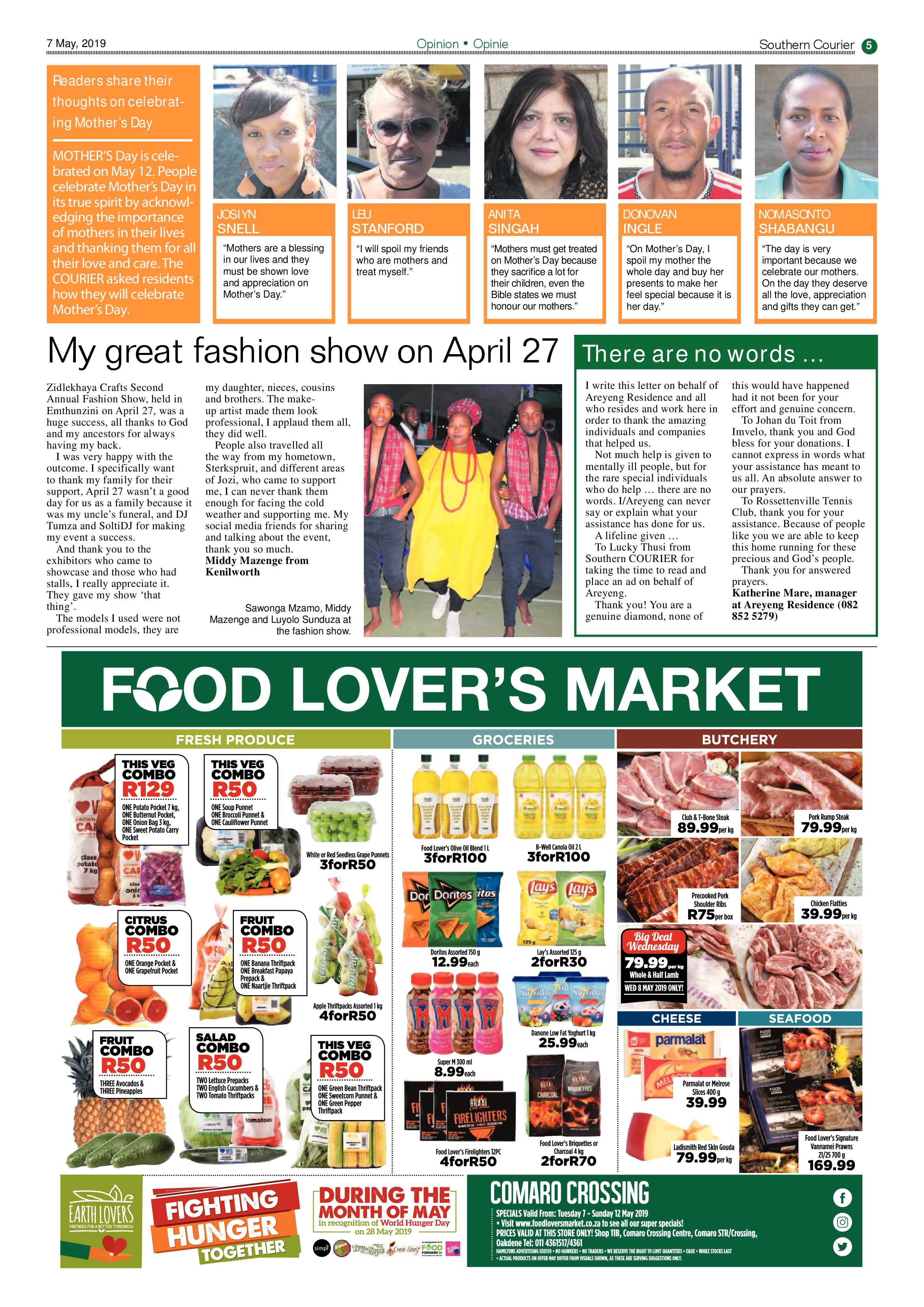 Southern Courier 07 May 2019 page 5