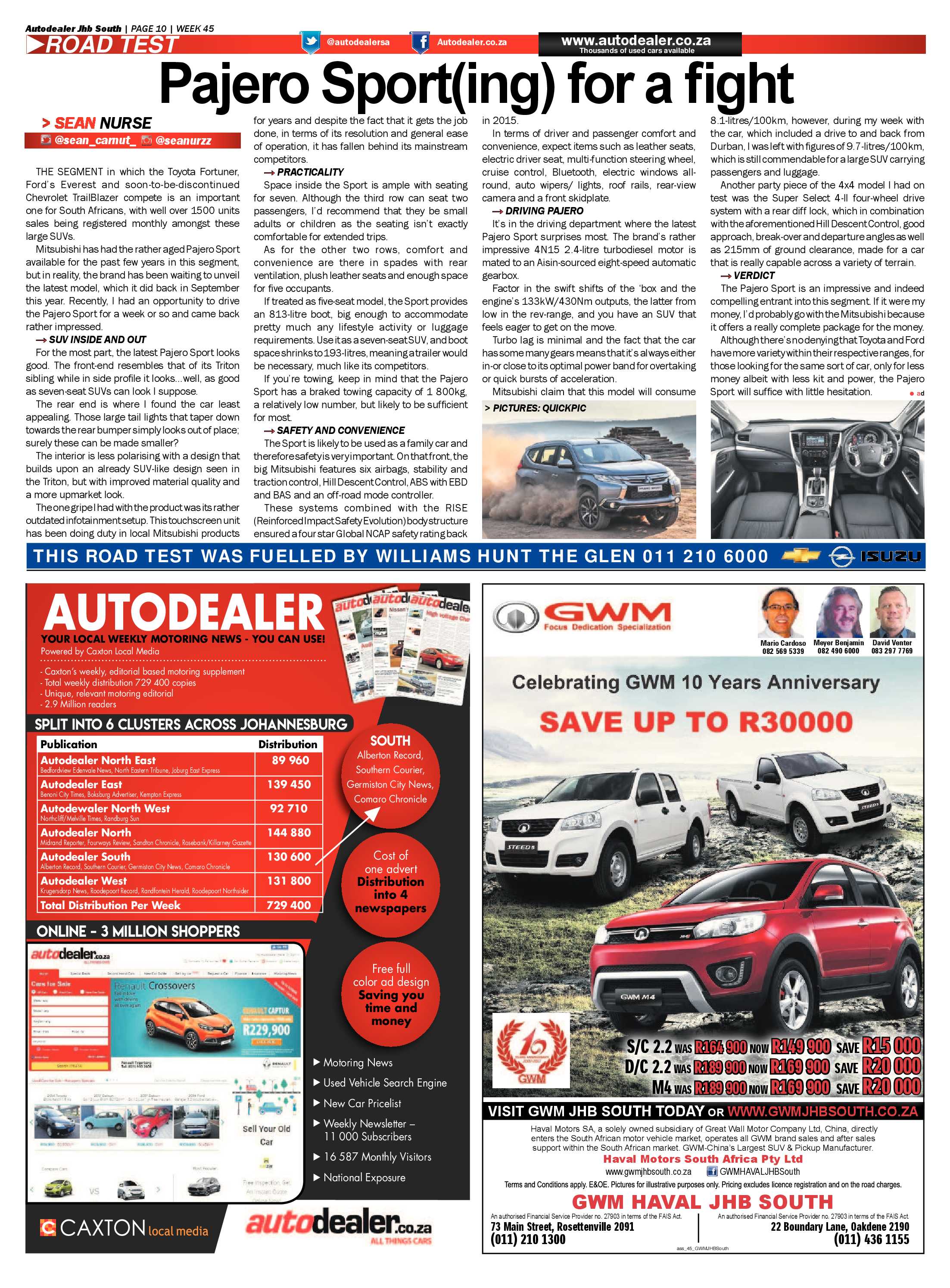 Southern Courier 07 November 2017 page 26