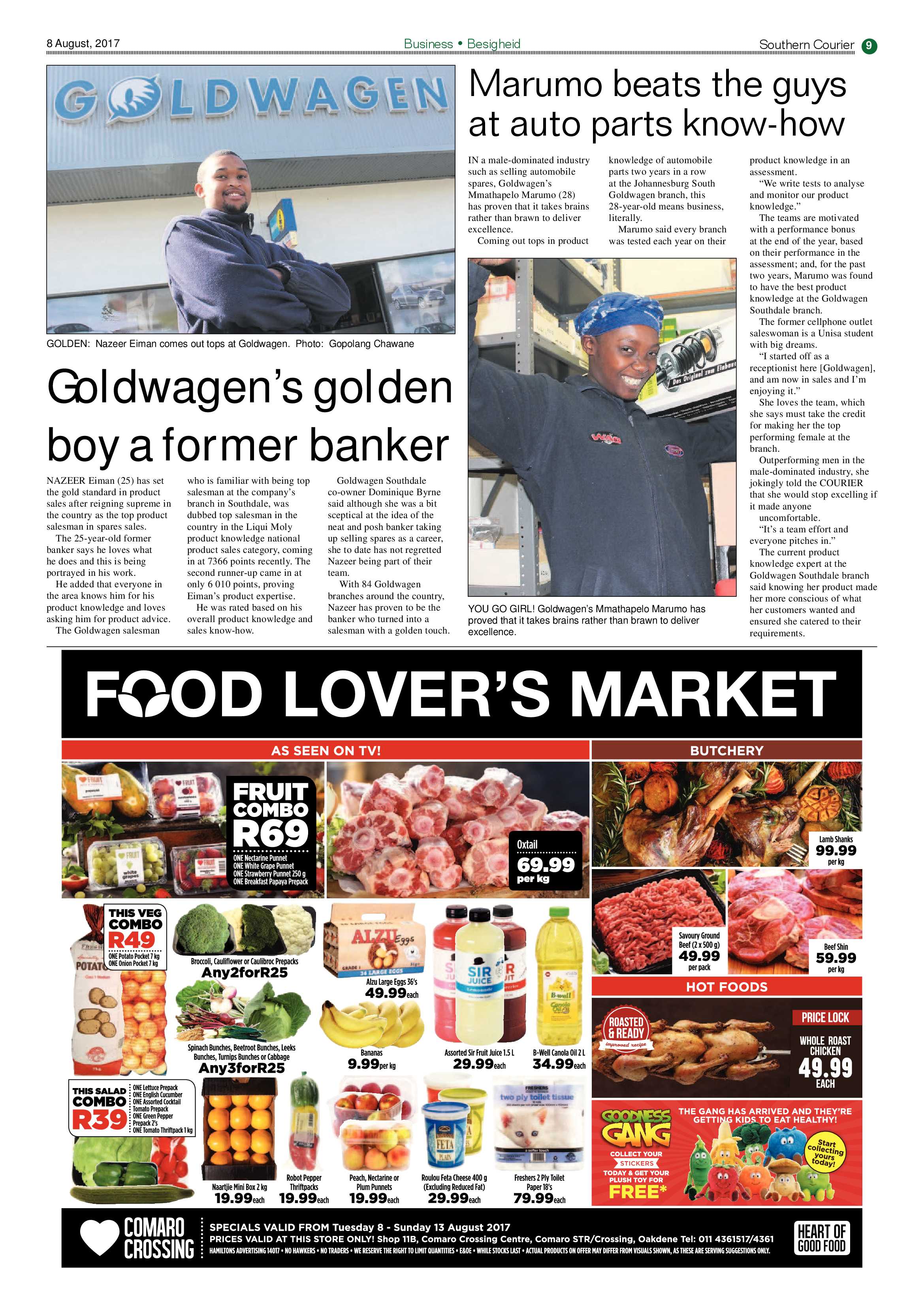 Southern Courier 08 August 2017 page 9