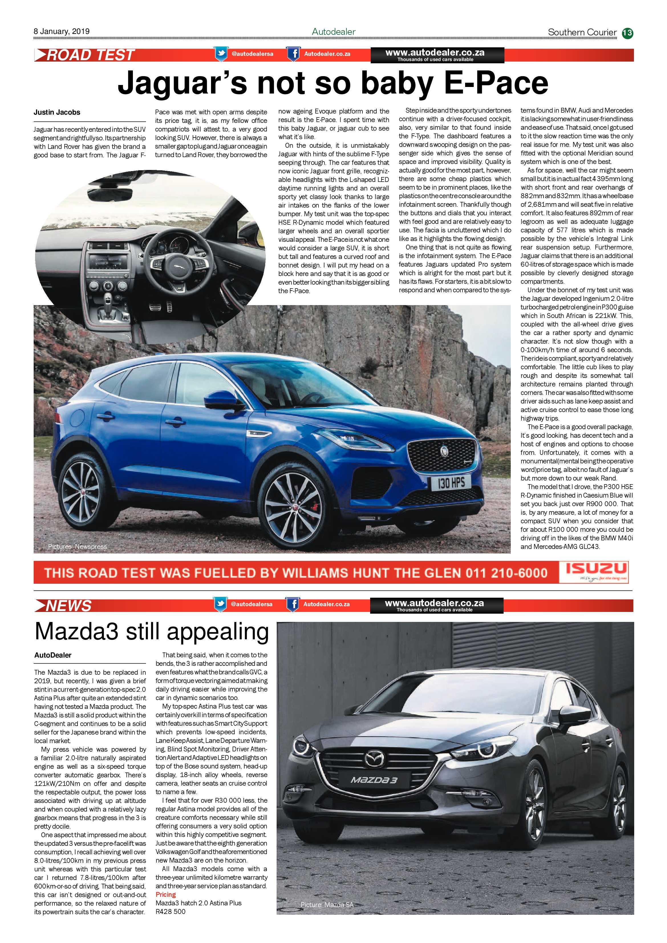 Southern Courier 08 January 2019 page 13
