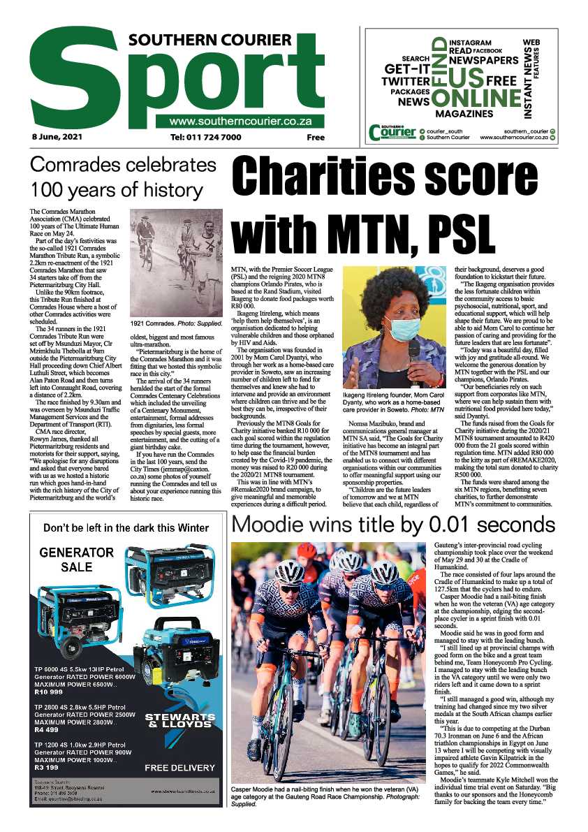 Southern Courier 08 June 2021 page 12