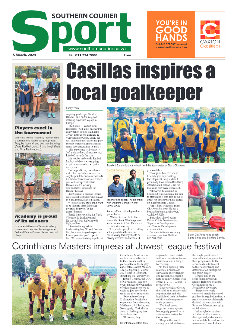 Southern Courier 08 March 2024 page 8