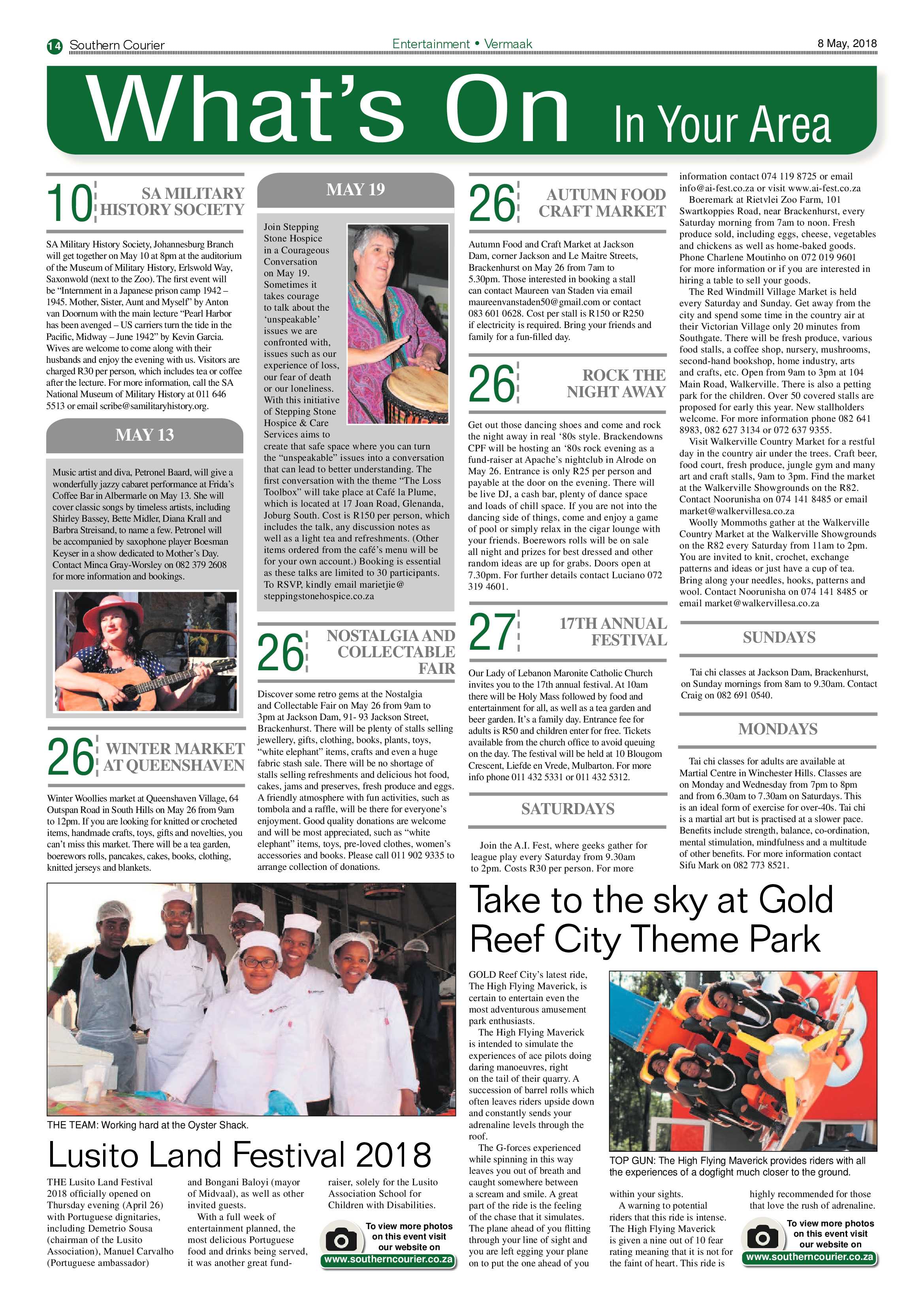 Southern Courier 08 May 2018 page 14