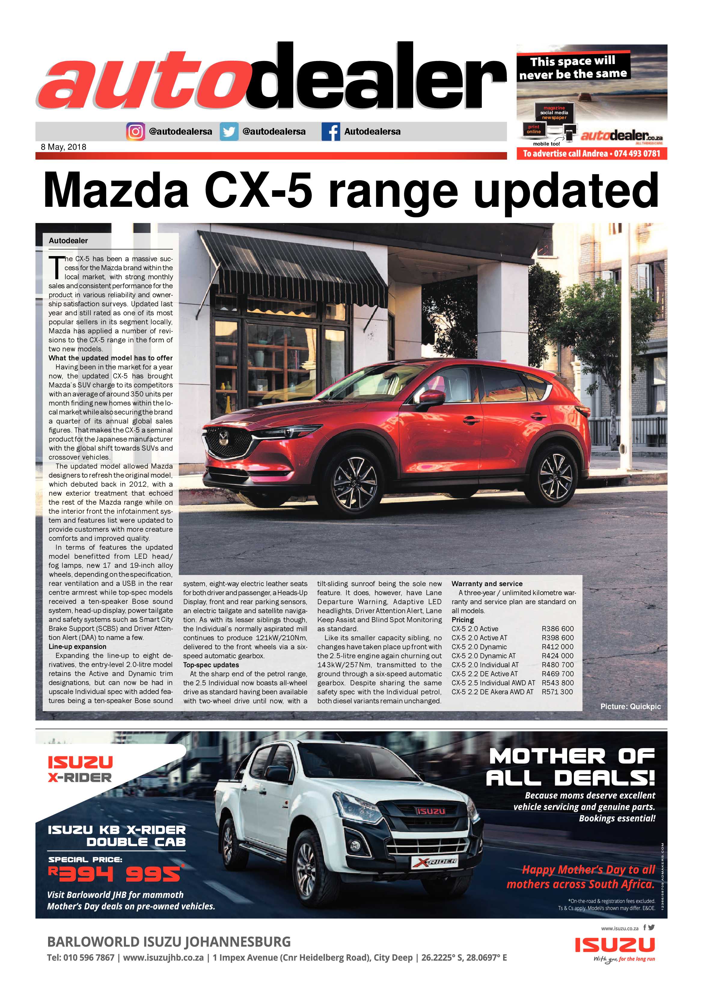 Southern Courier 08 May 2018 page 15