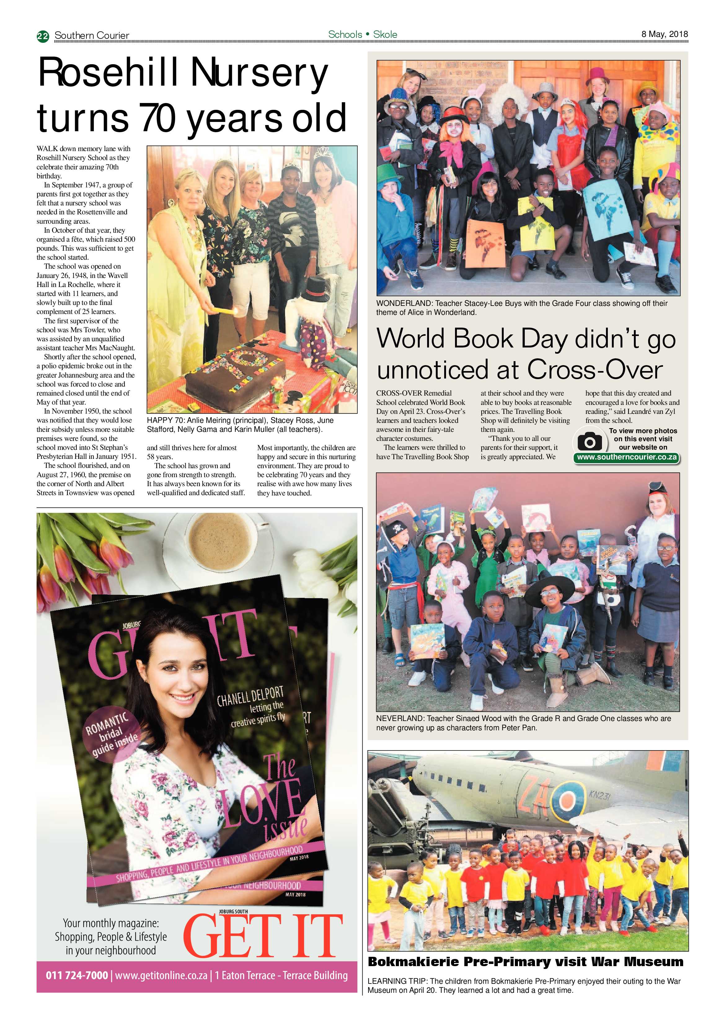 Southern Courier 08 May 2018 page 22