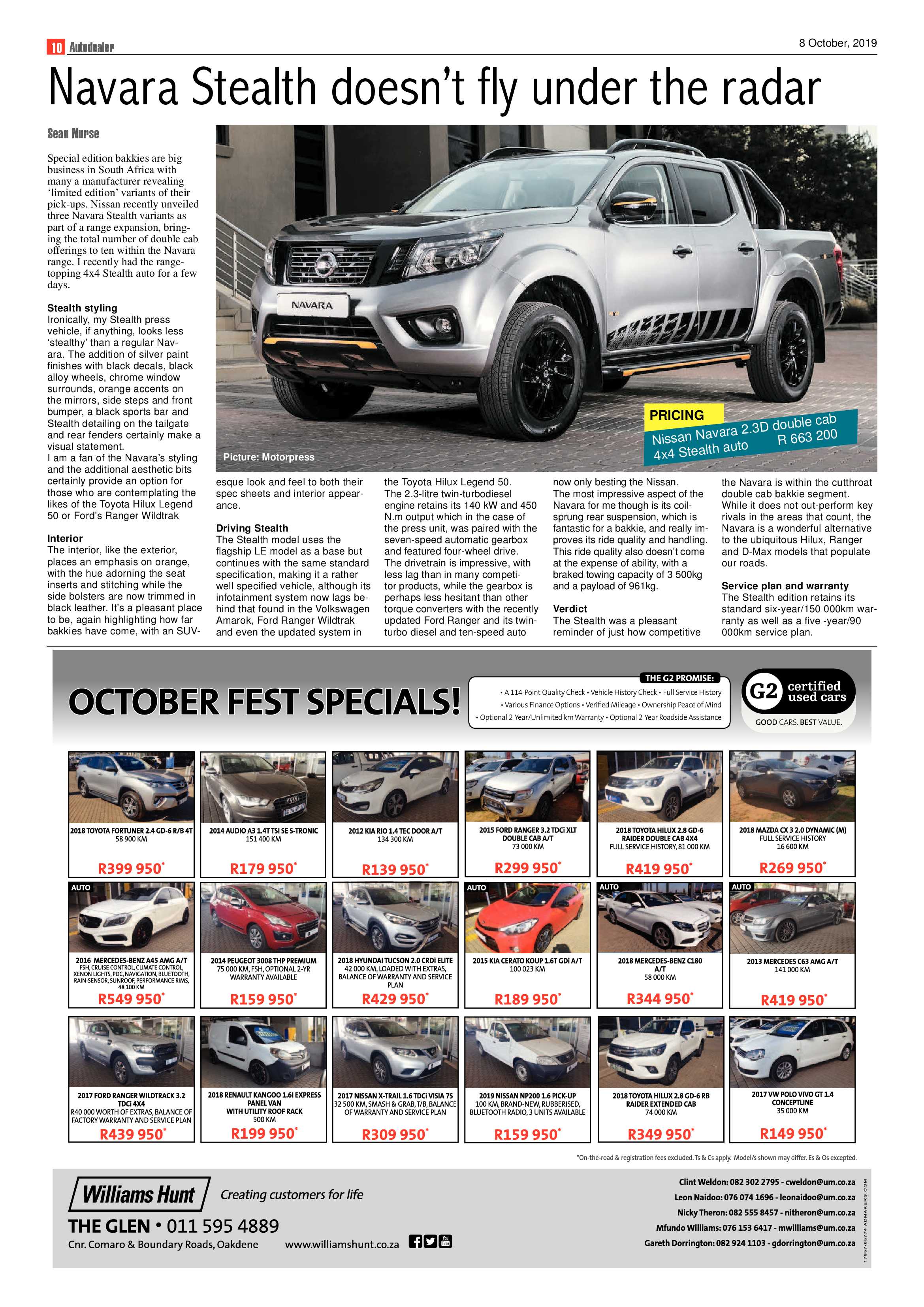 Southern Courier 08 October 2019 page 10
