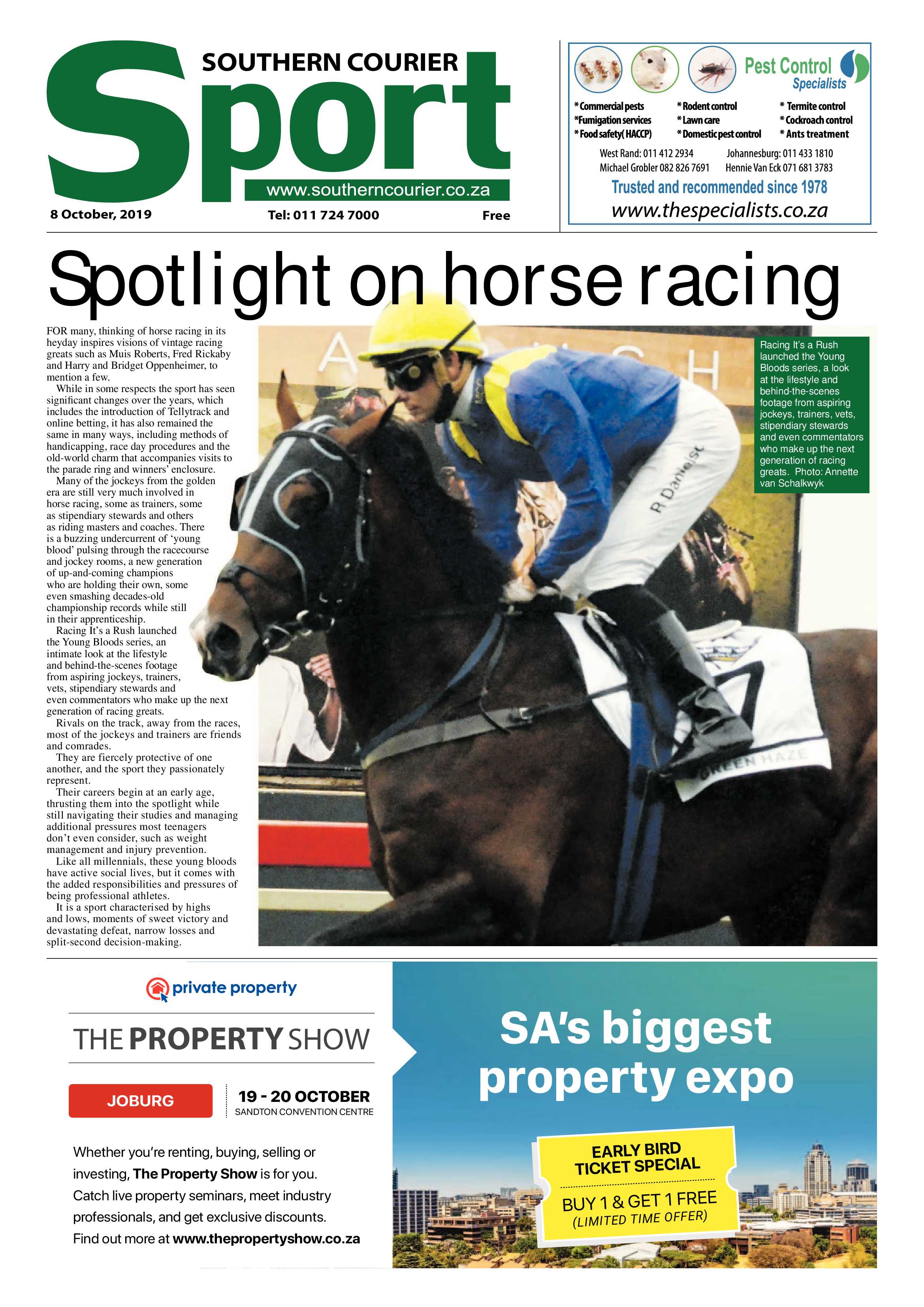 Southern Courier 08 October 2019 page 16