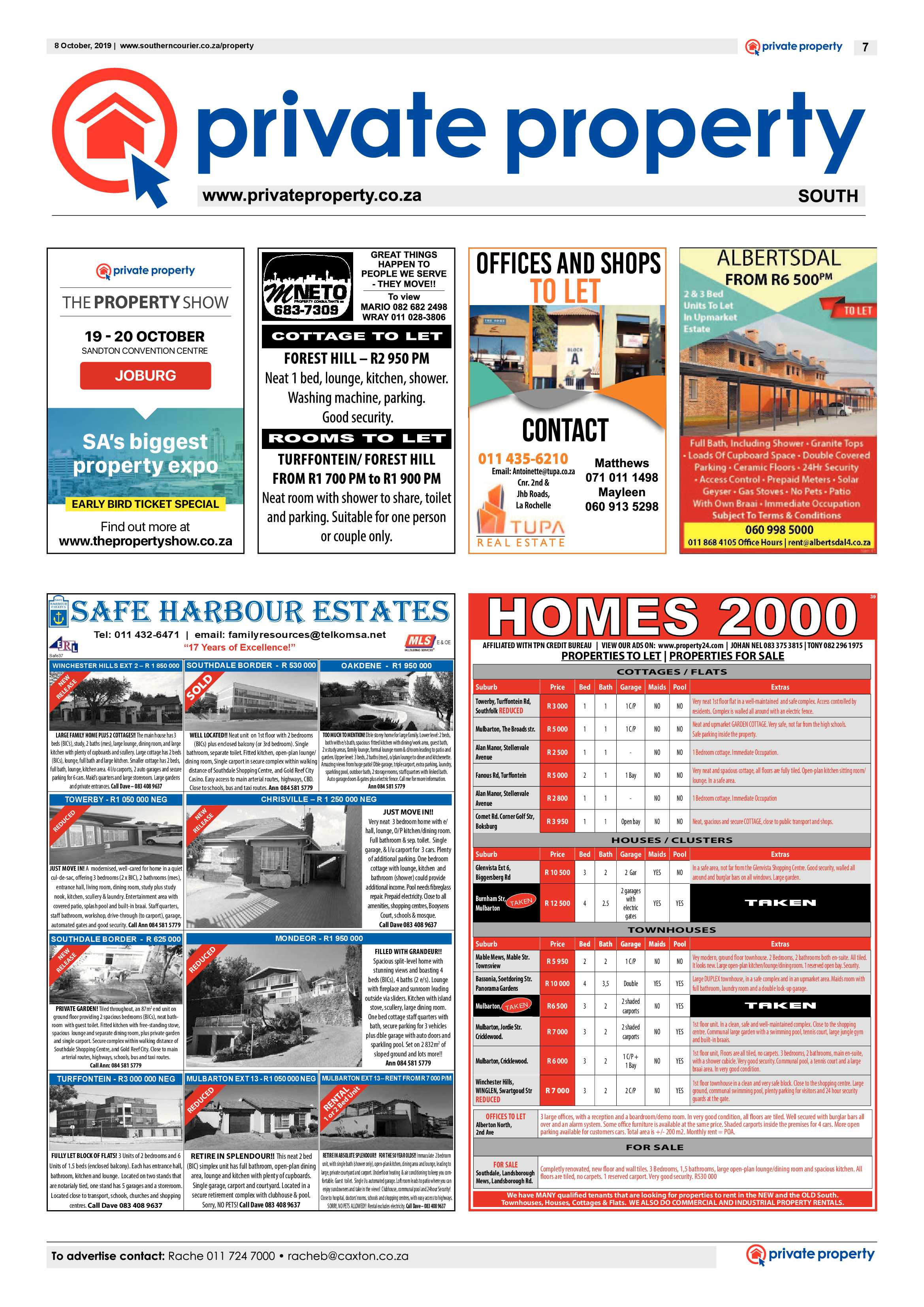Southern Courier 08 October 2019 page 7
