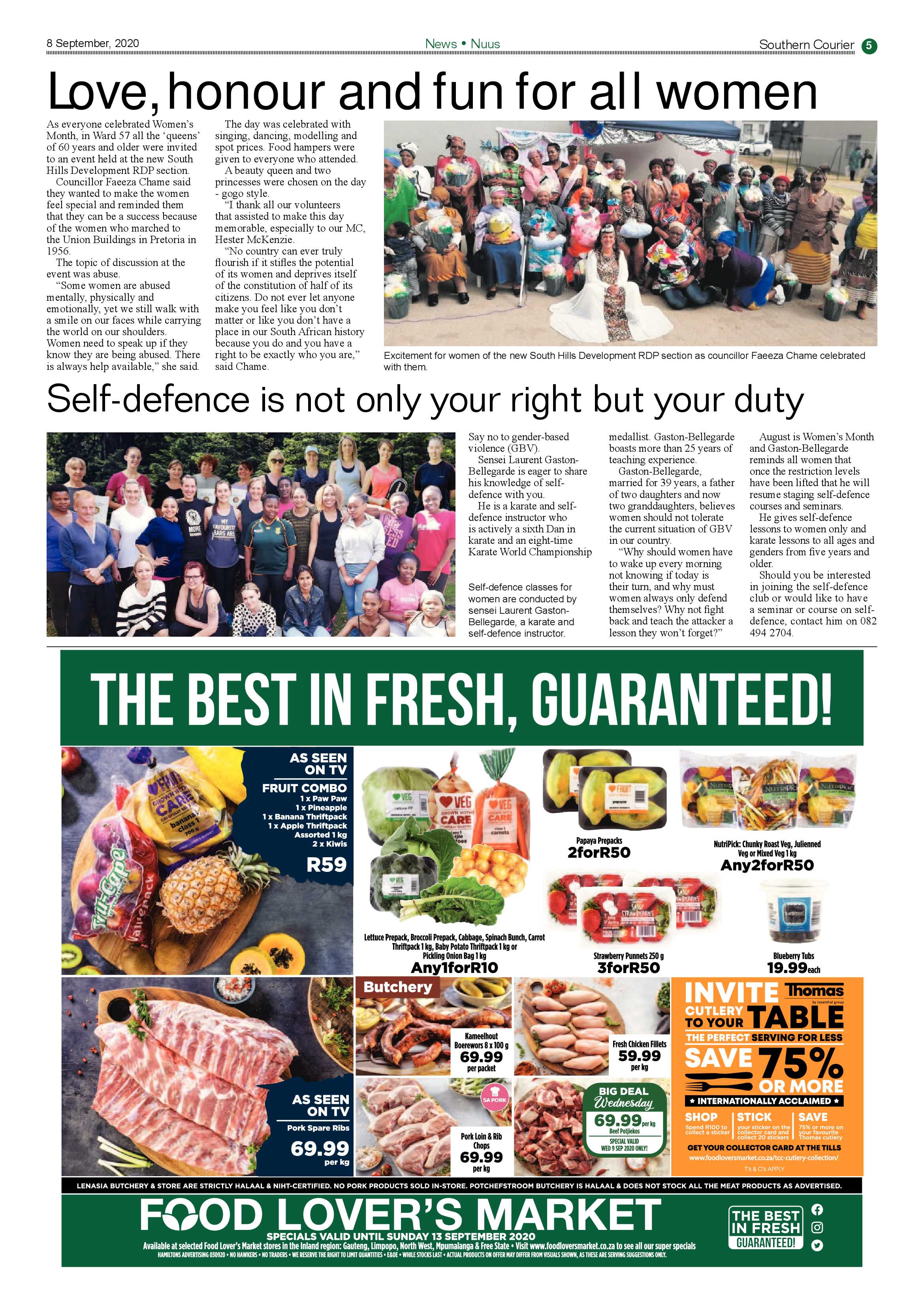 Southern Courier 08 September 2020 page 5