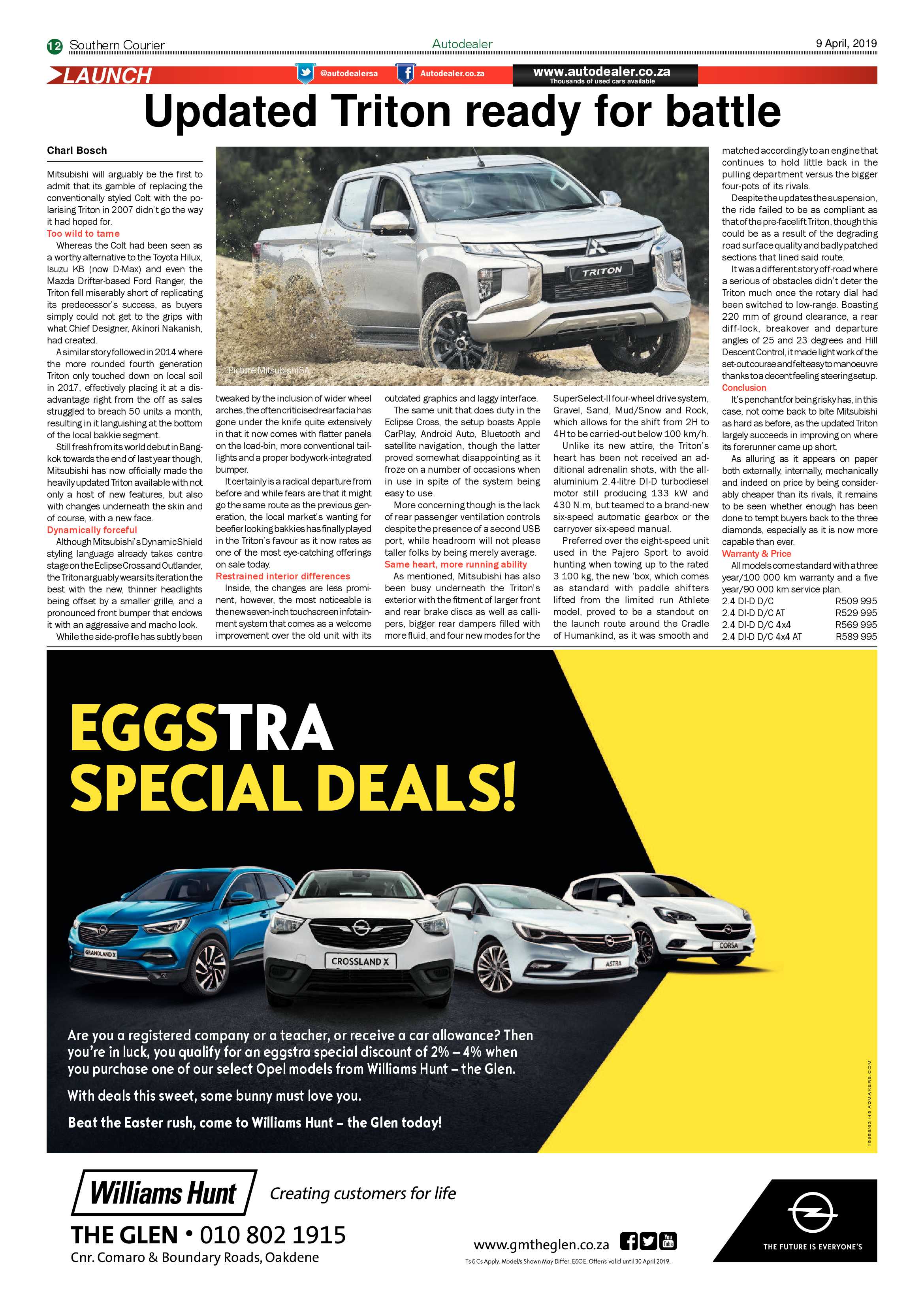Southern Courier 09 April 2019 page 12