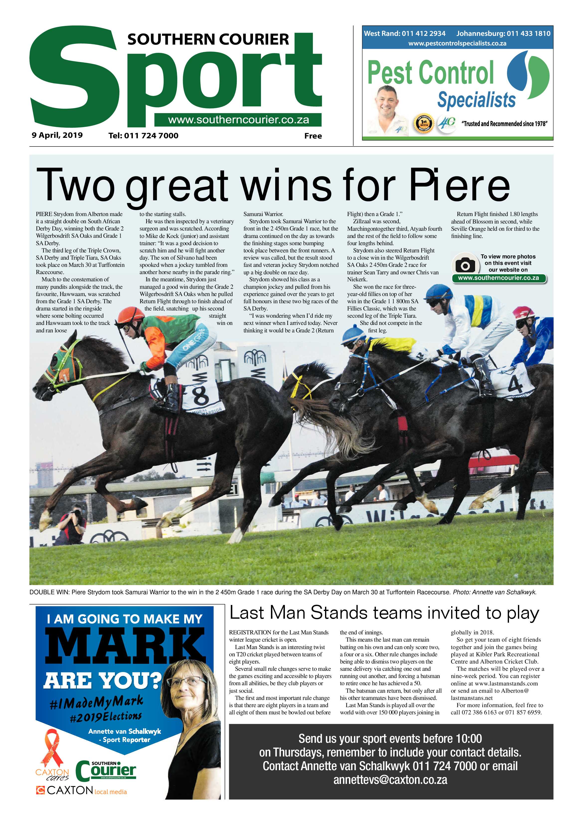 Southern Courier 09 April 2019 page 16