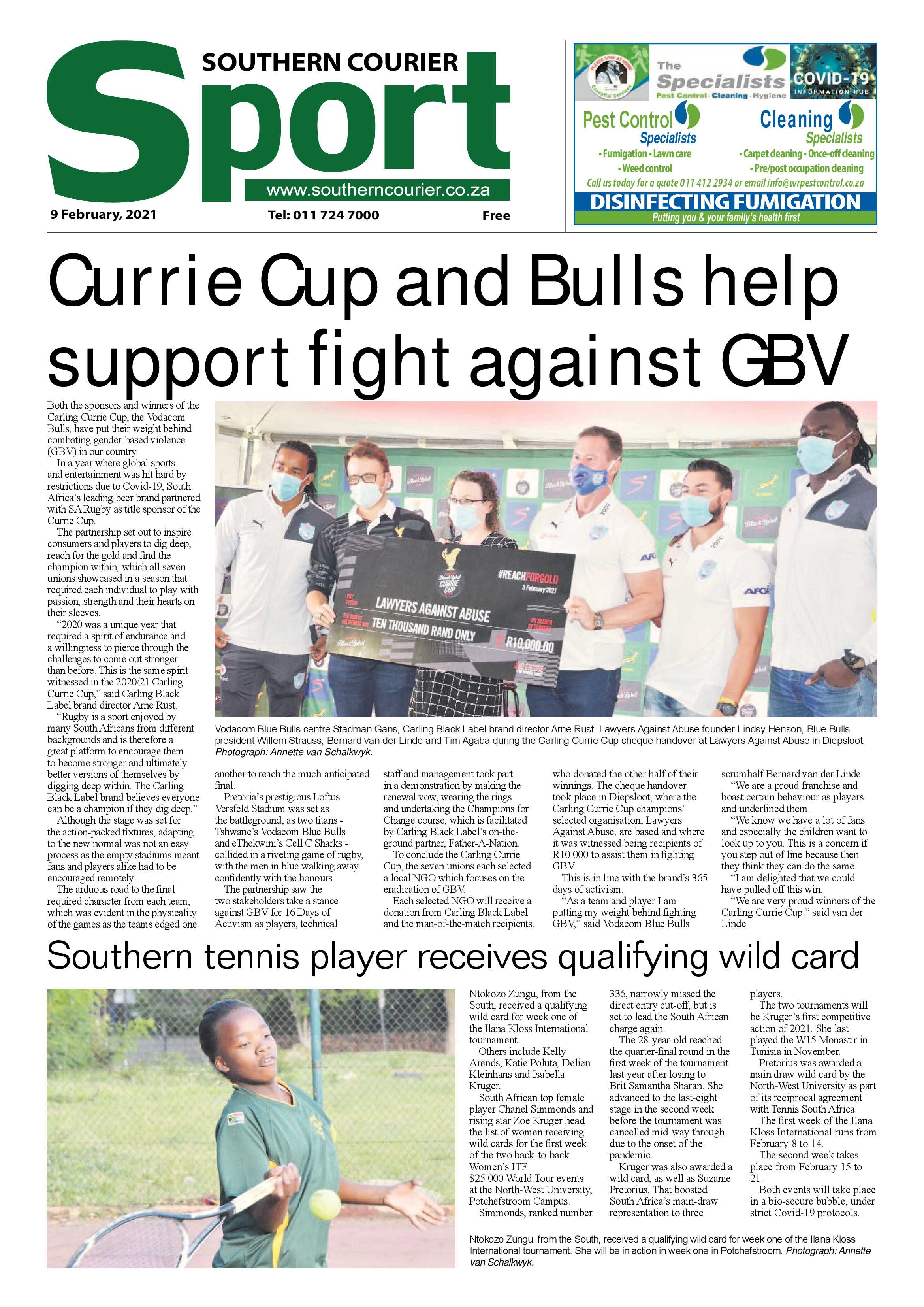 Southern Courier 09 February 2021 page 12