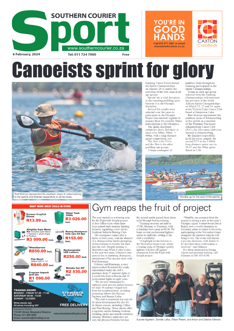 Southern Courier 09 February 2024 page 8