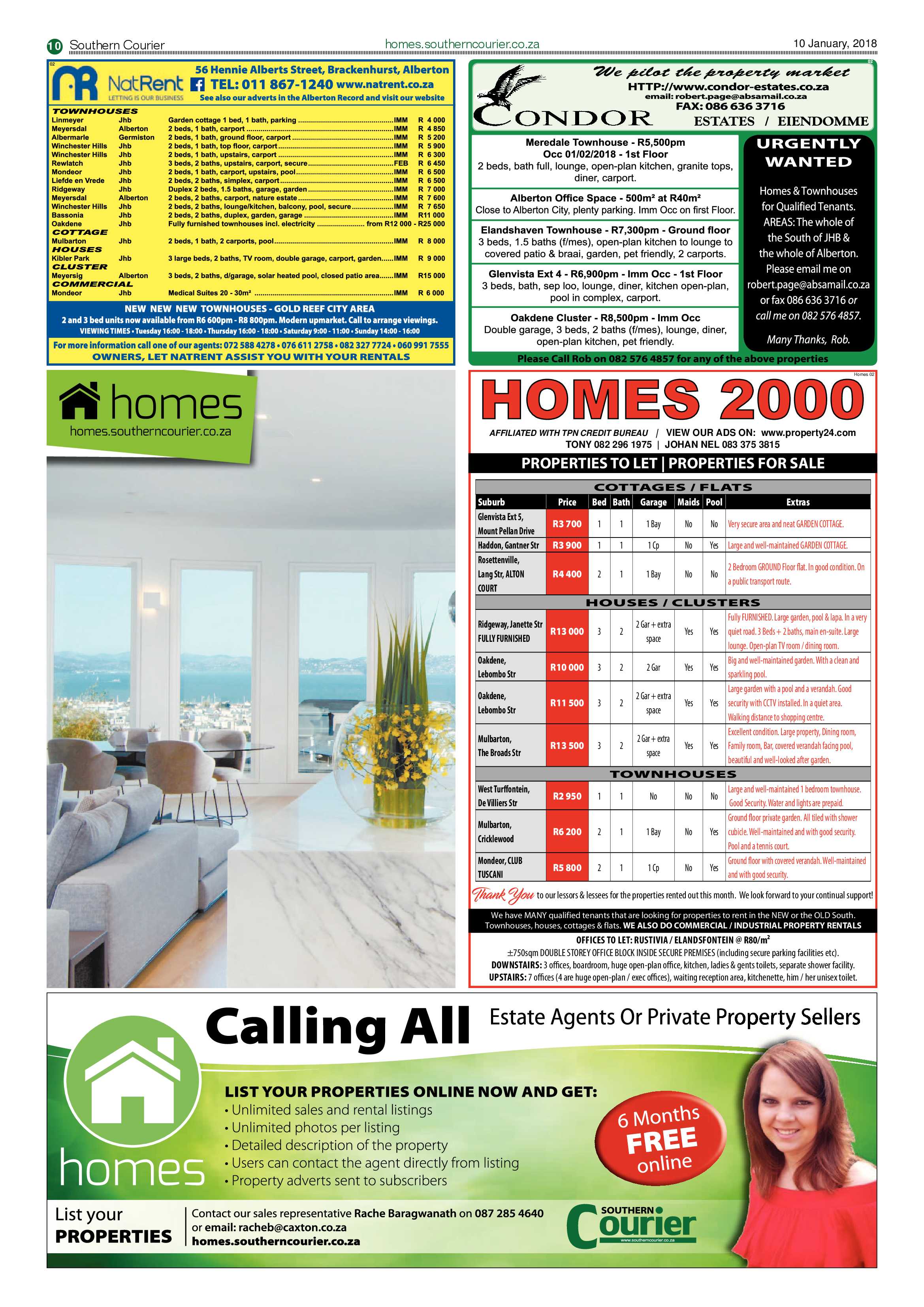 Southern Courier 09 January 2017 page 10