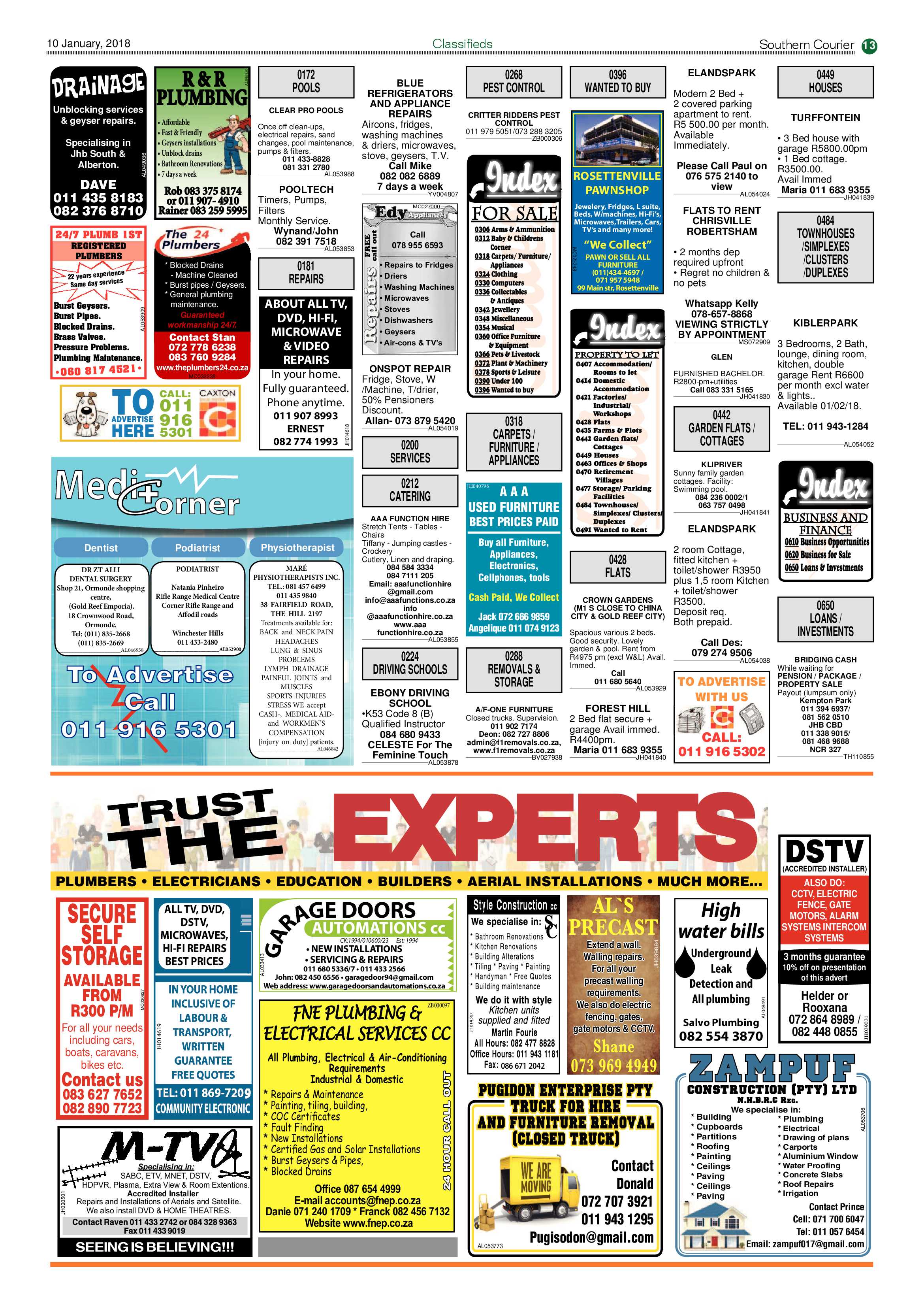 Southern Courier 09 January 2017 page 13