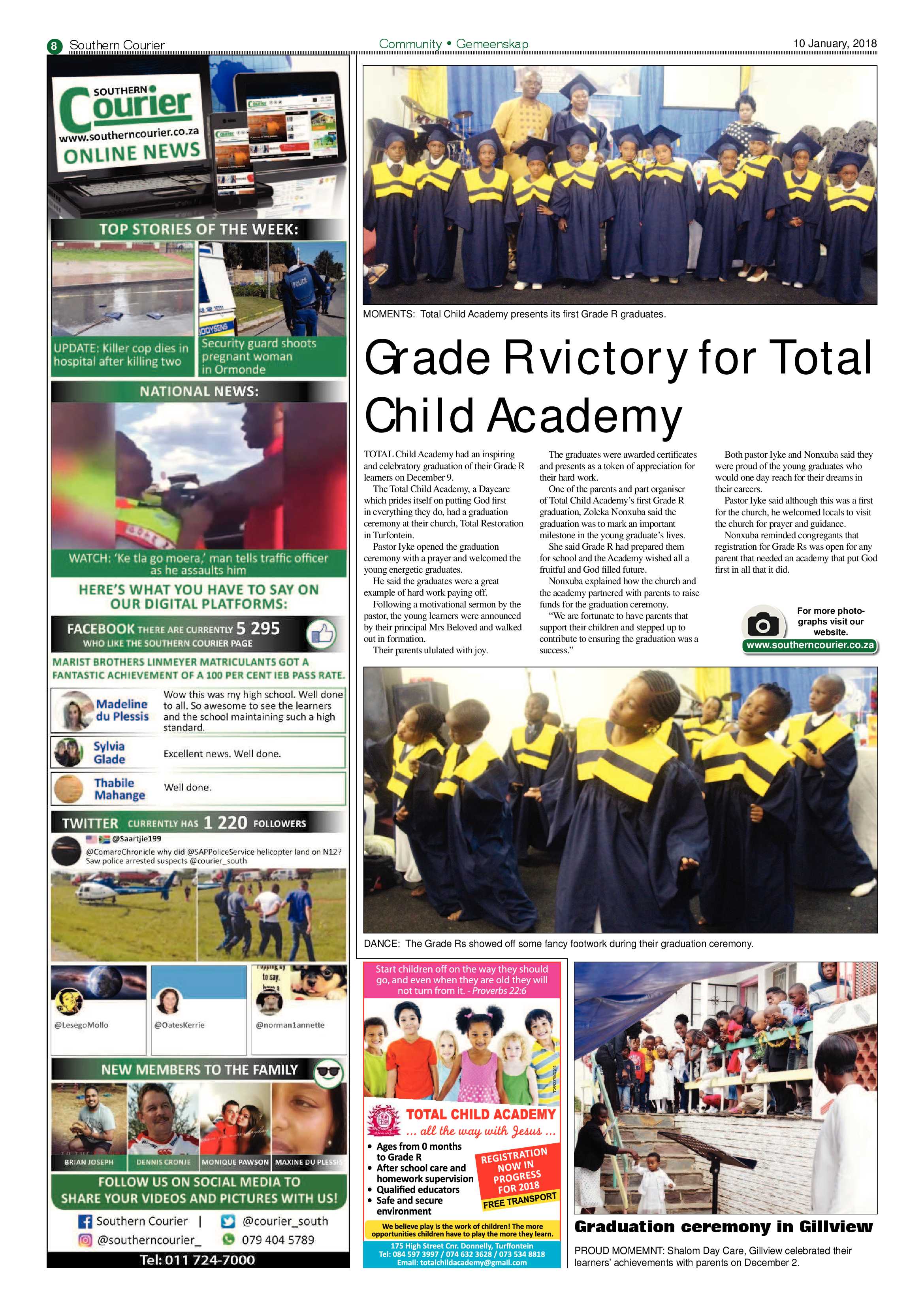 Southern Courier 09 January 2017 page 8