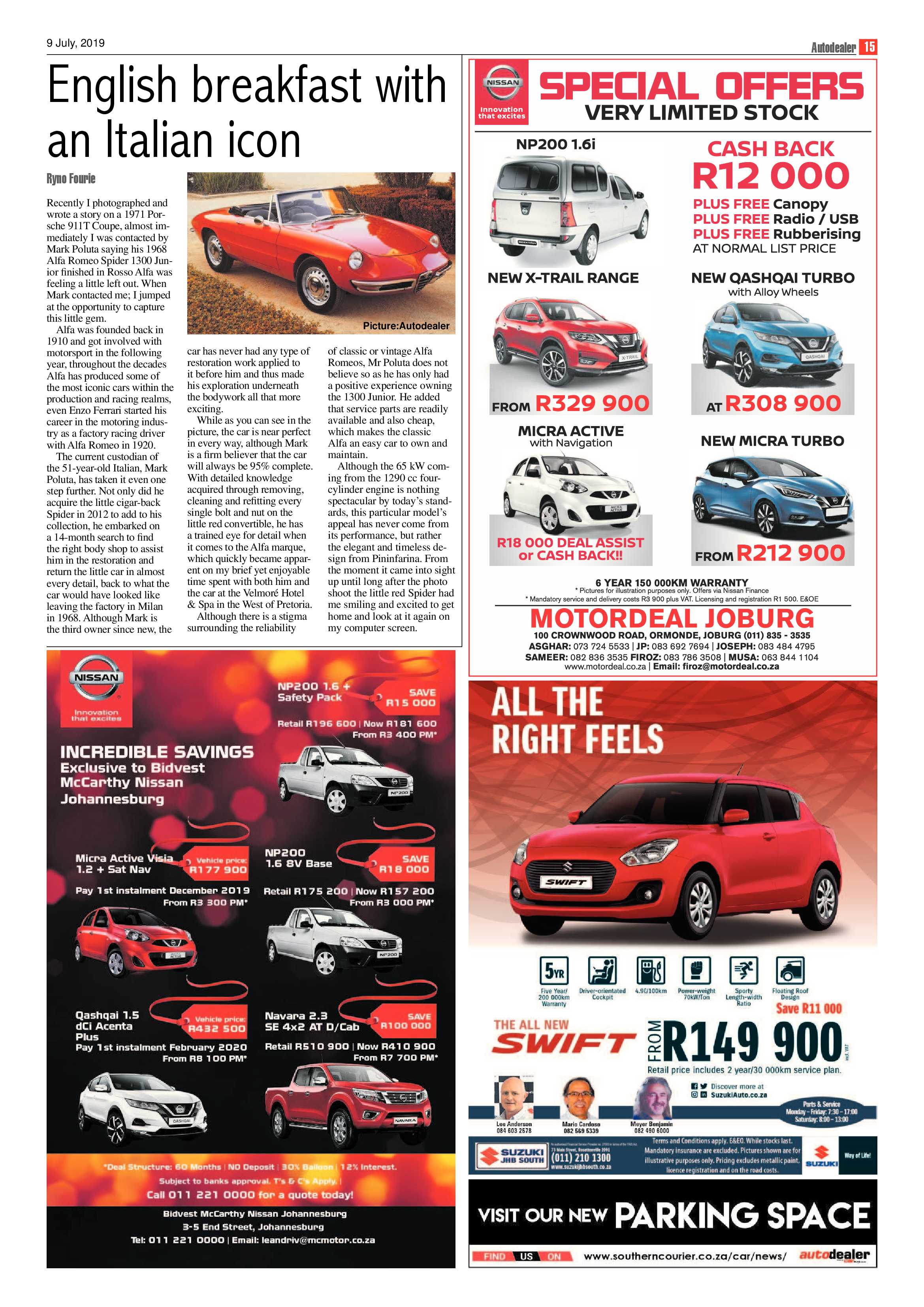 Southern Courier 09 July 2019 page 15