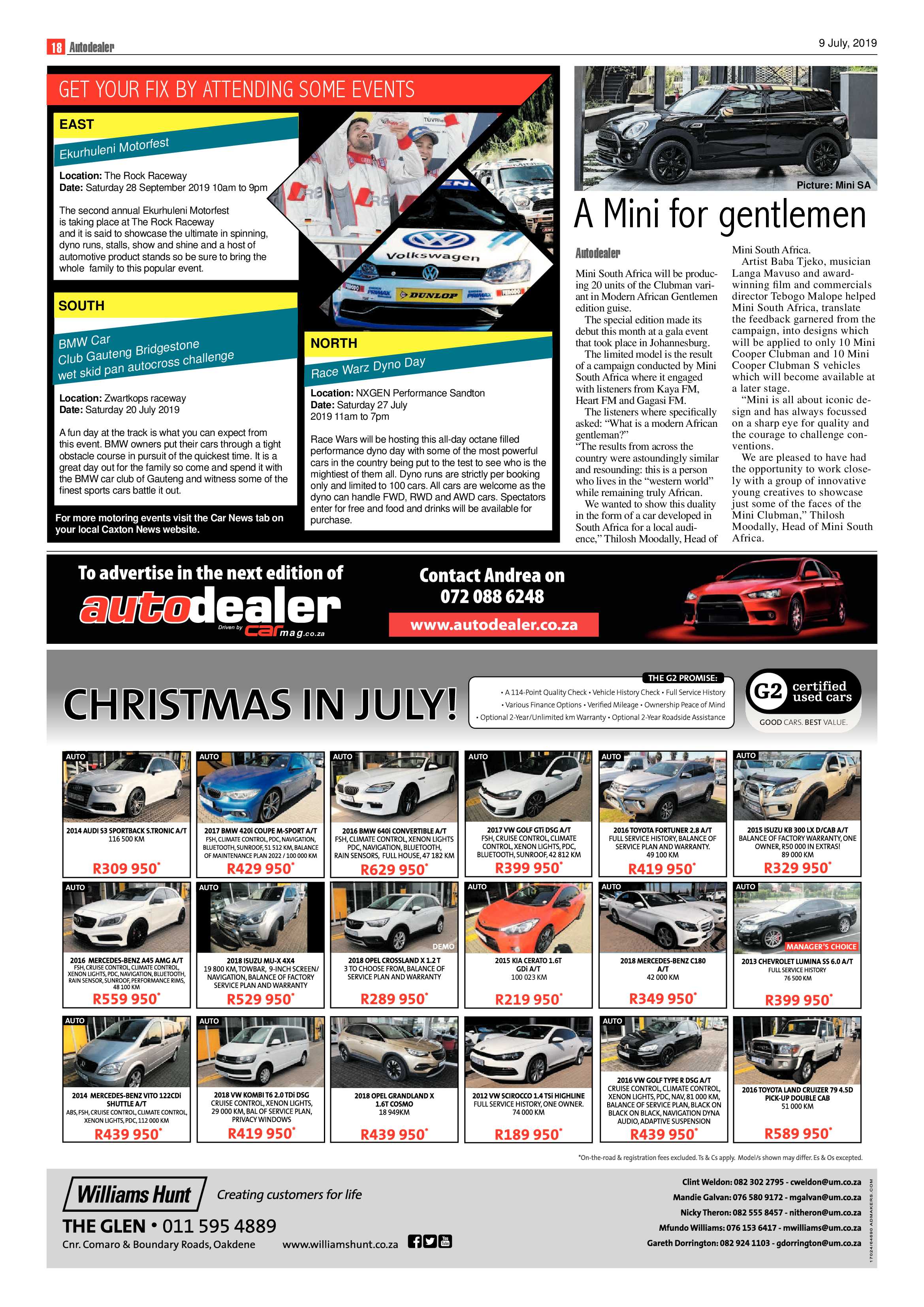 Southern Courier 09 July 2019 page 18