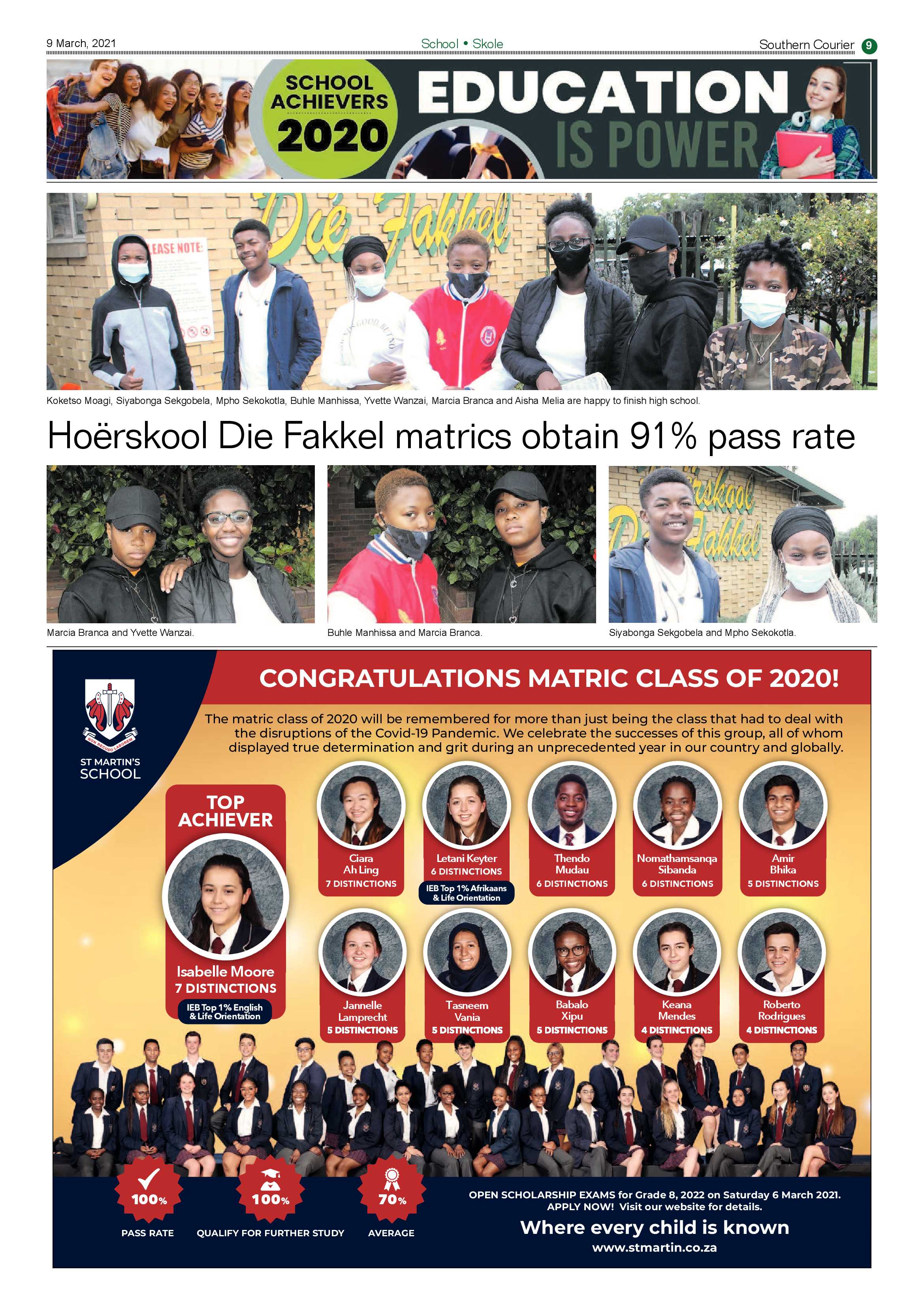 Southern Courier 09 March 2021 page 9