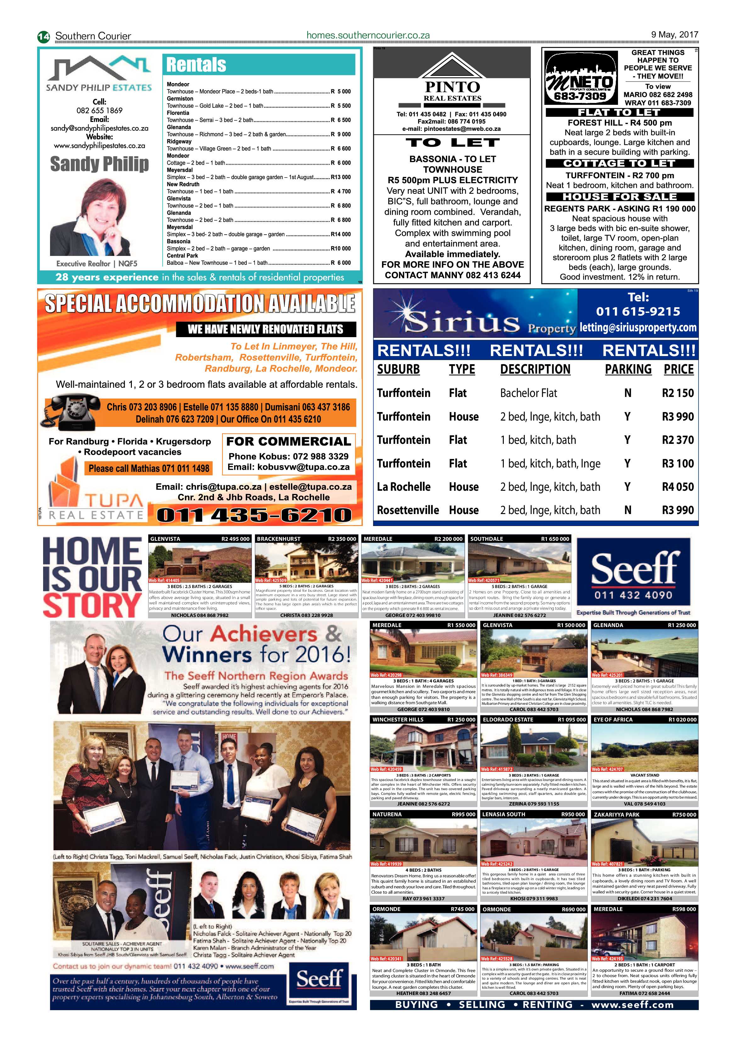 Southern Courier 09 May 2017 page 14