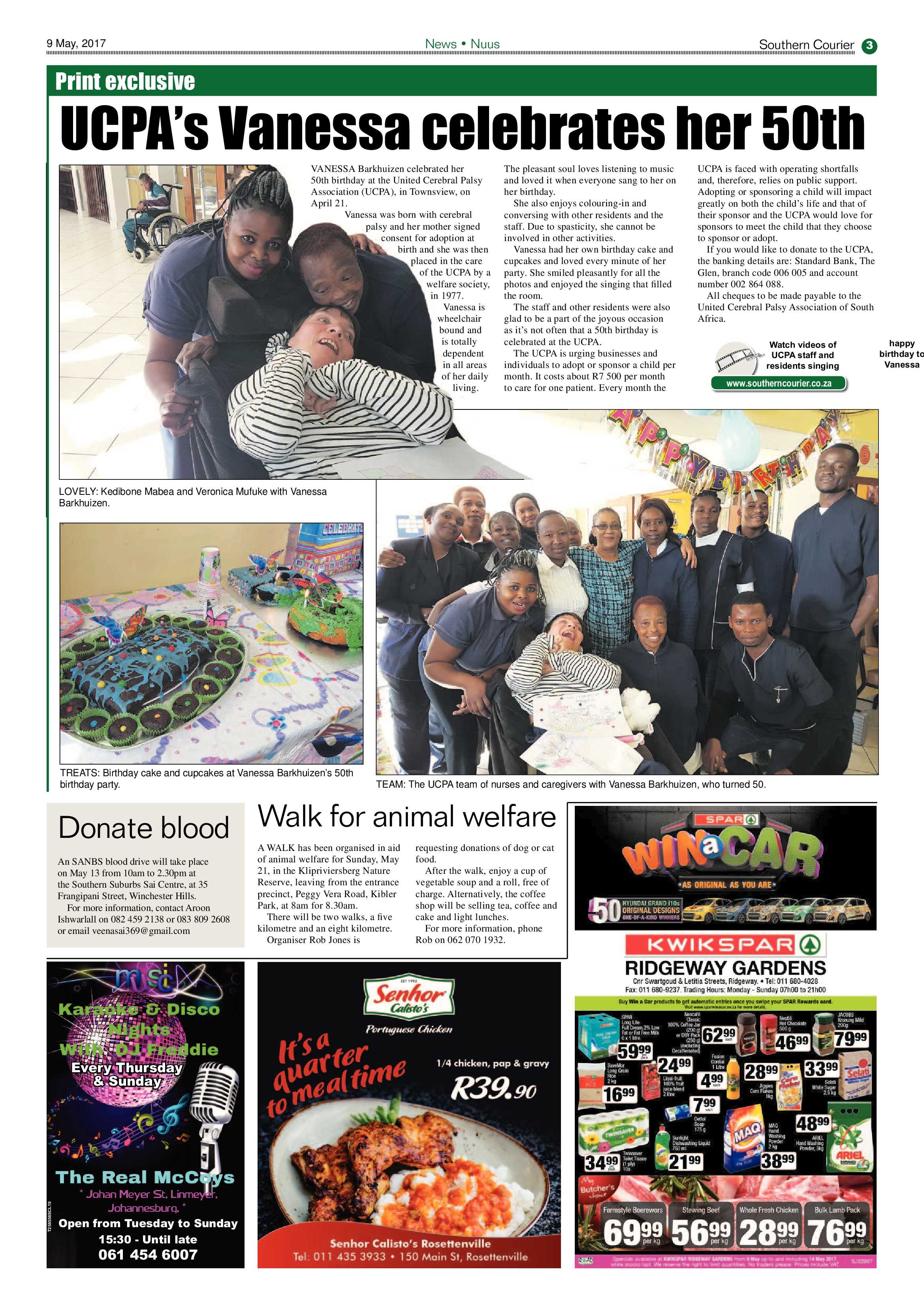 Southern Courier 09 May 2017 page 3