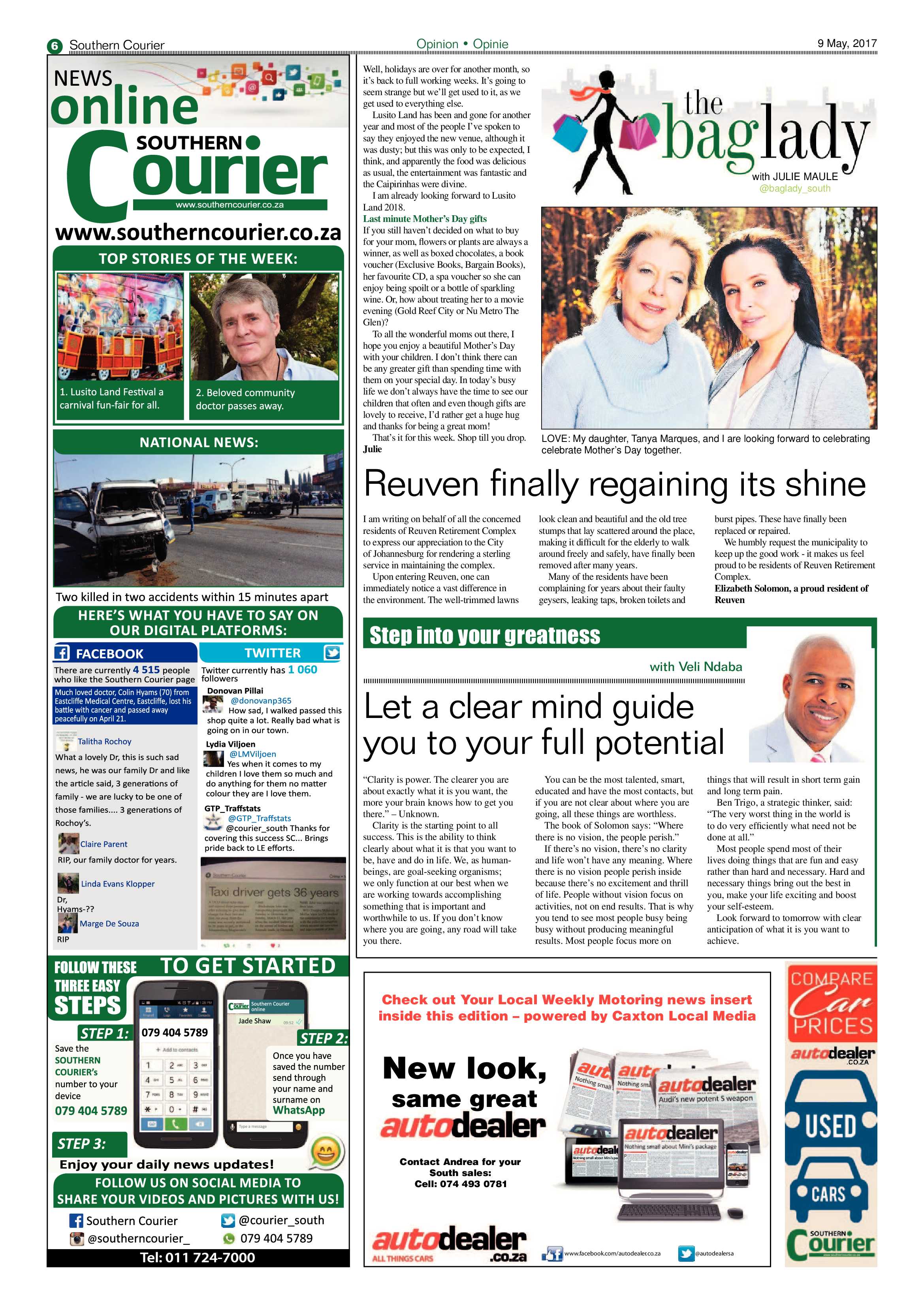 Southern Courier 09 May 2017 page 6