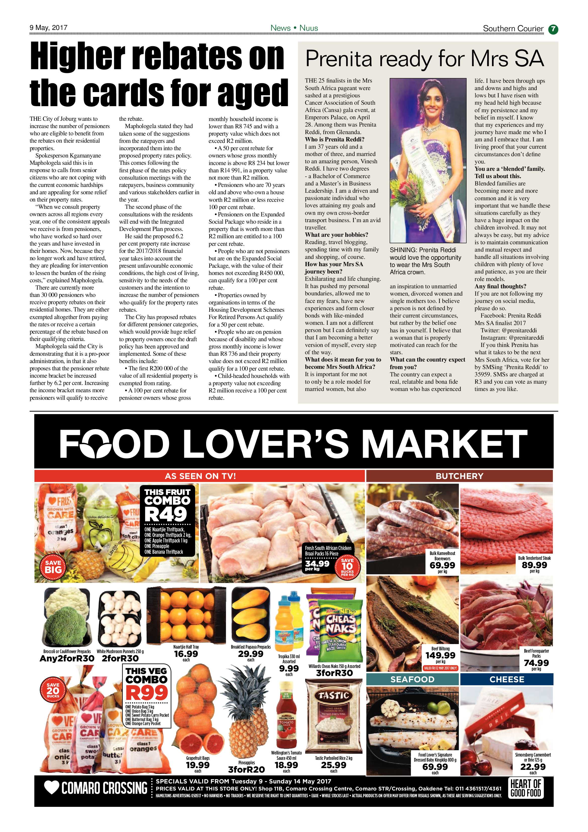 Southern Courier 09 May 2017 page 7