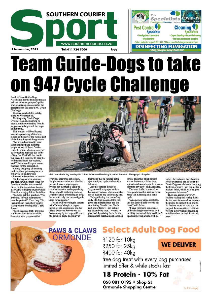 Southern Courier 09 November 2021 page 8