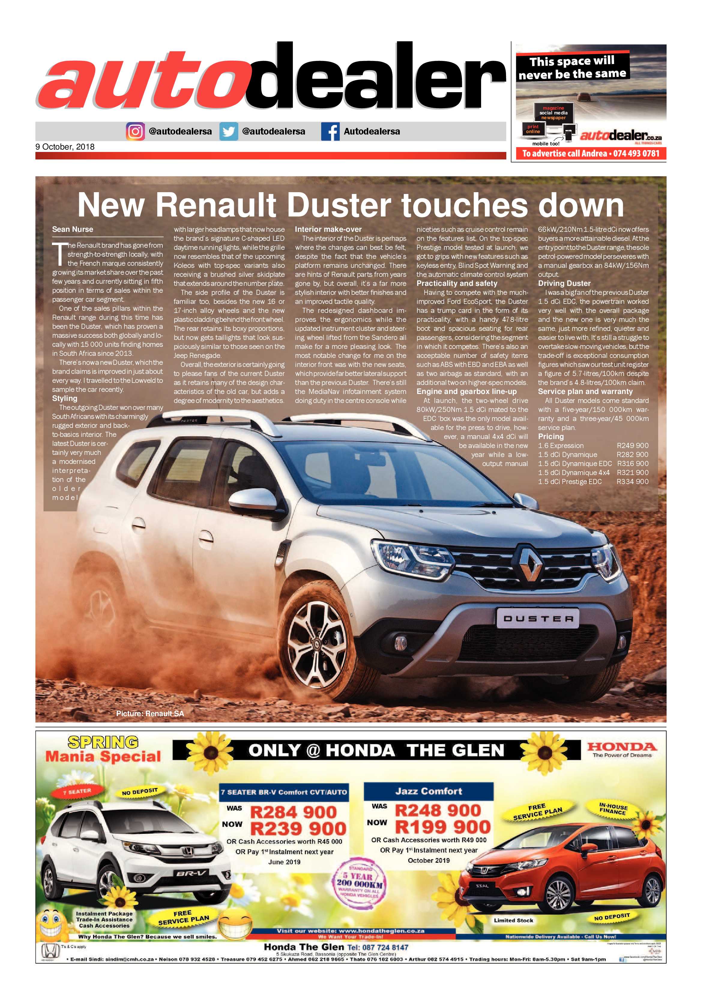 Southern Courier 09 October 2018 page 13