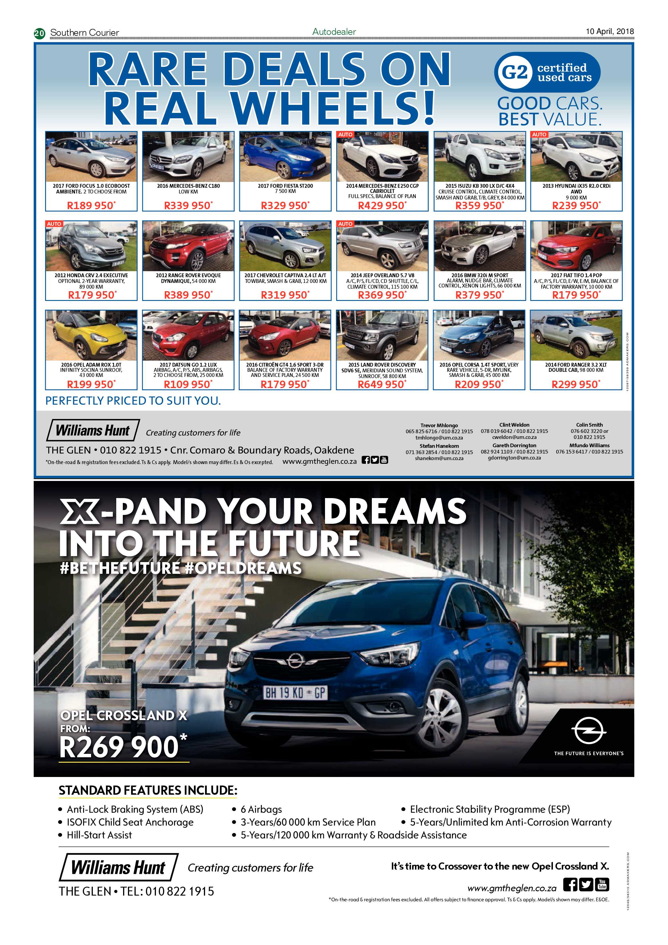 Southern Courier 10 April 2018 page 20