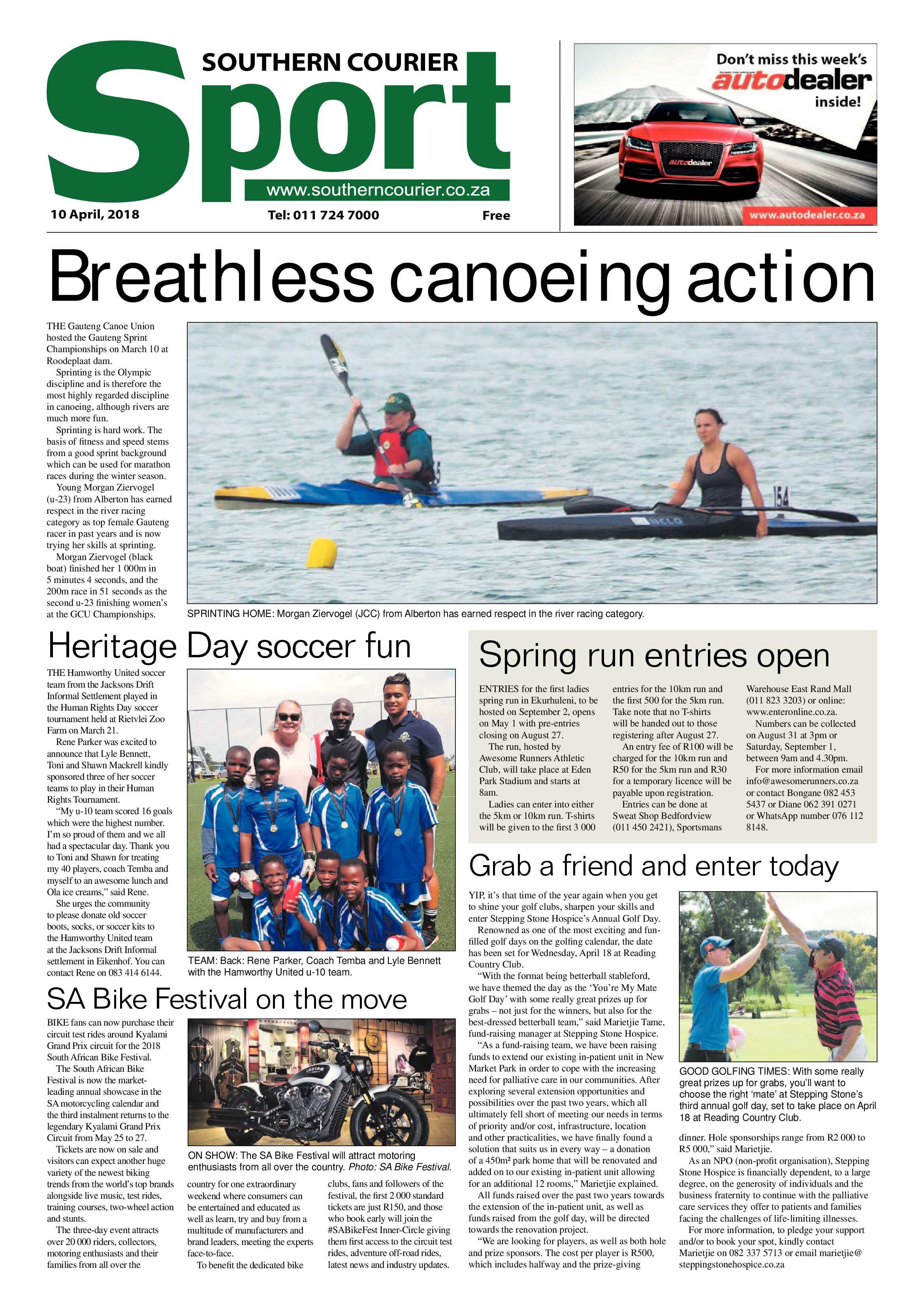 Southern Courier 10 April 2018 page 24