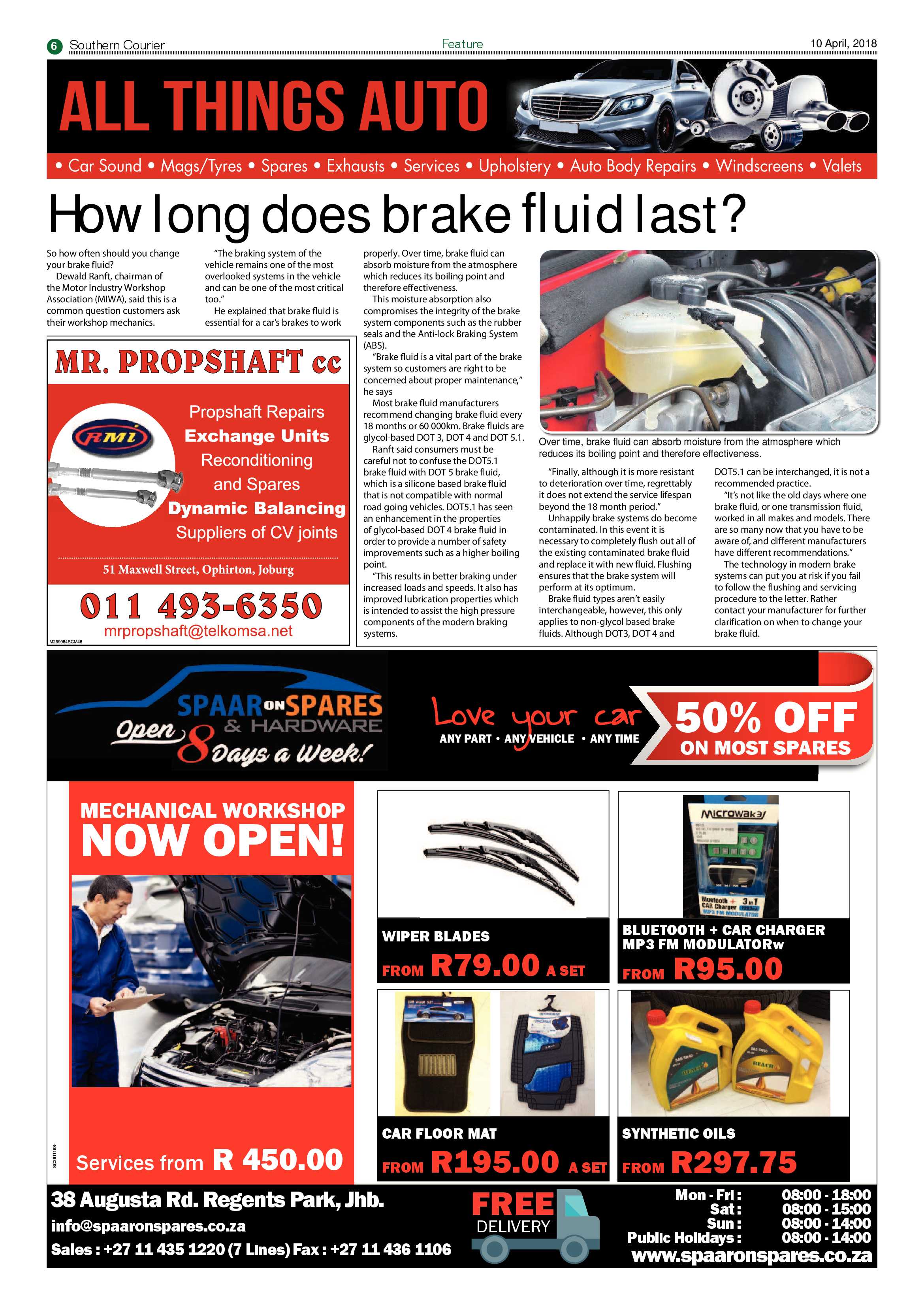 Southern Courier 10 April 2018 page 6