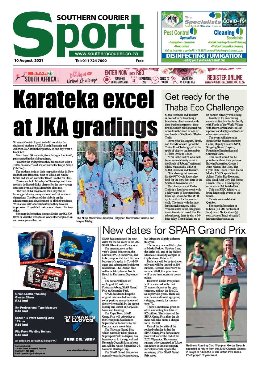 Southern Courier 10 August 2021 page 8