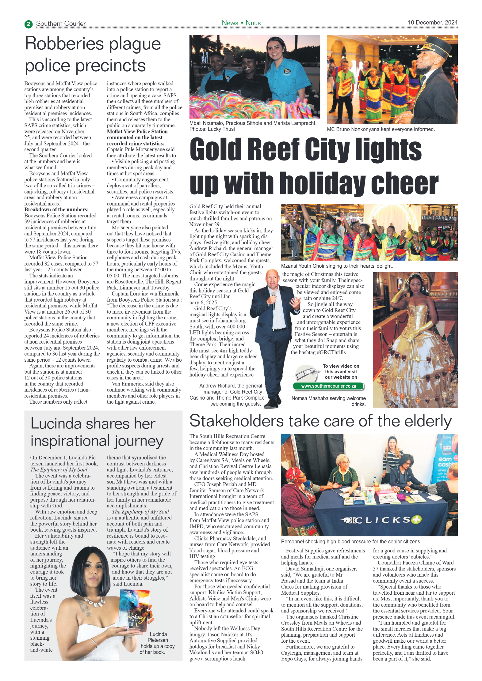 Southern Courier 10 December 2024 page 4
