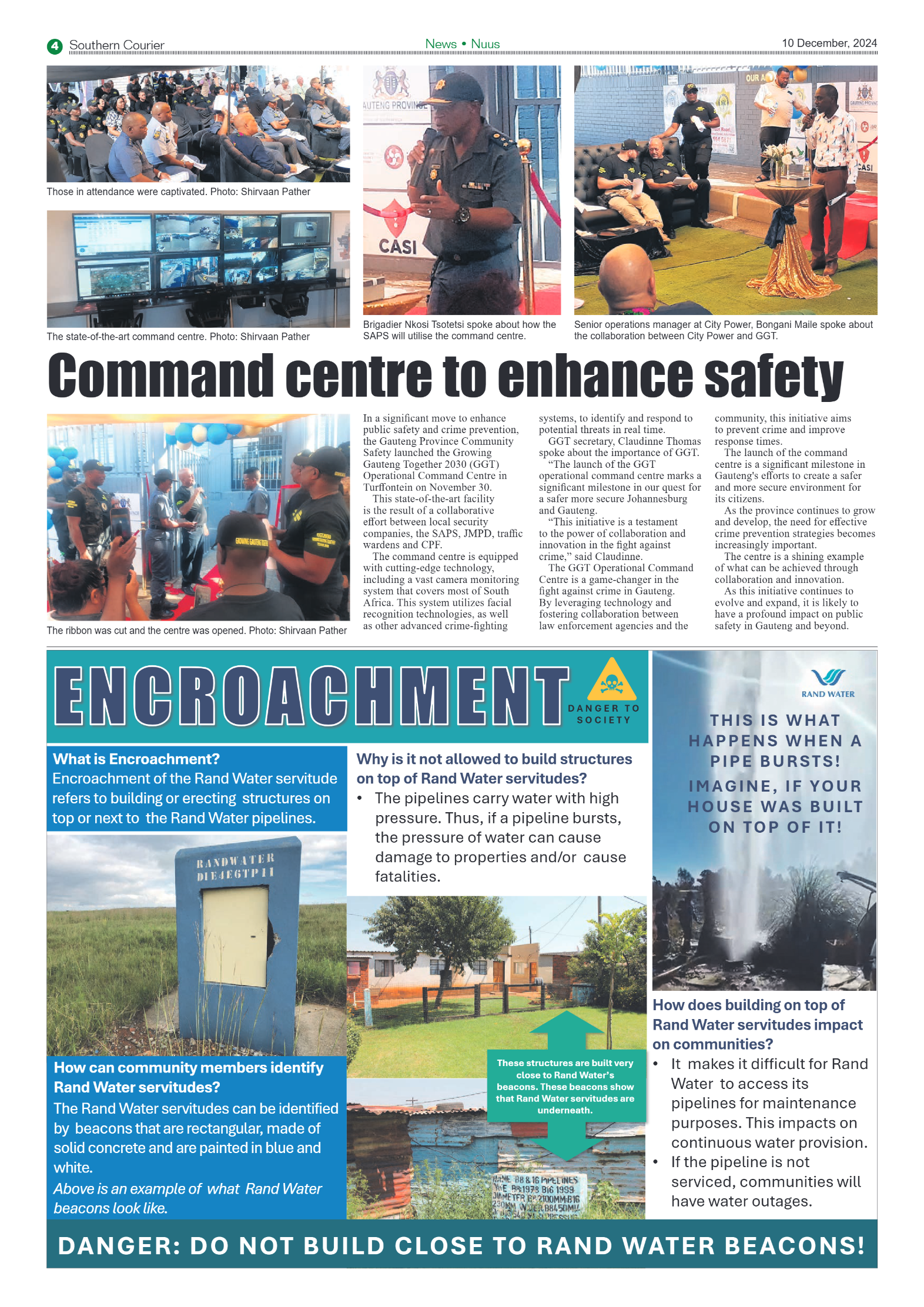 Southern Courier 10 December 2024 page 6