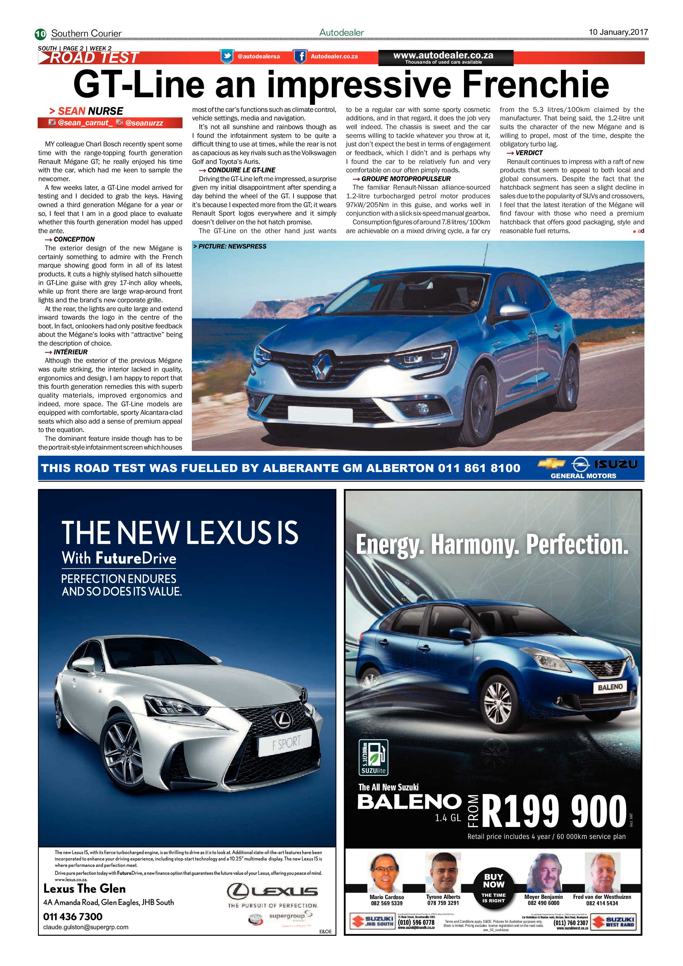 Southern Courier 10 January 2017 page 10