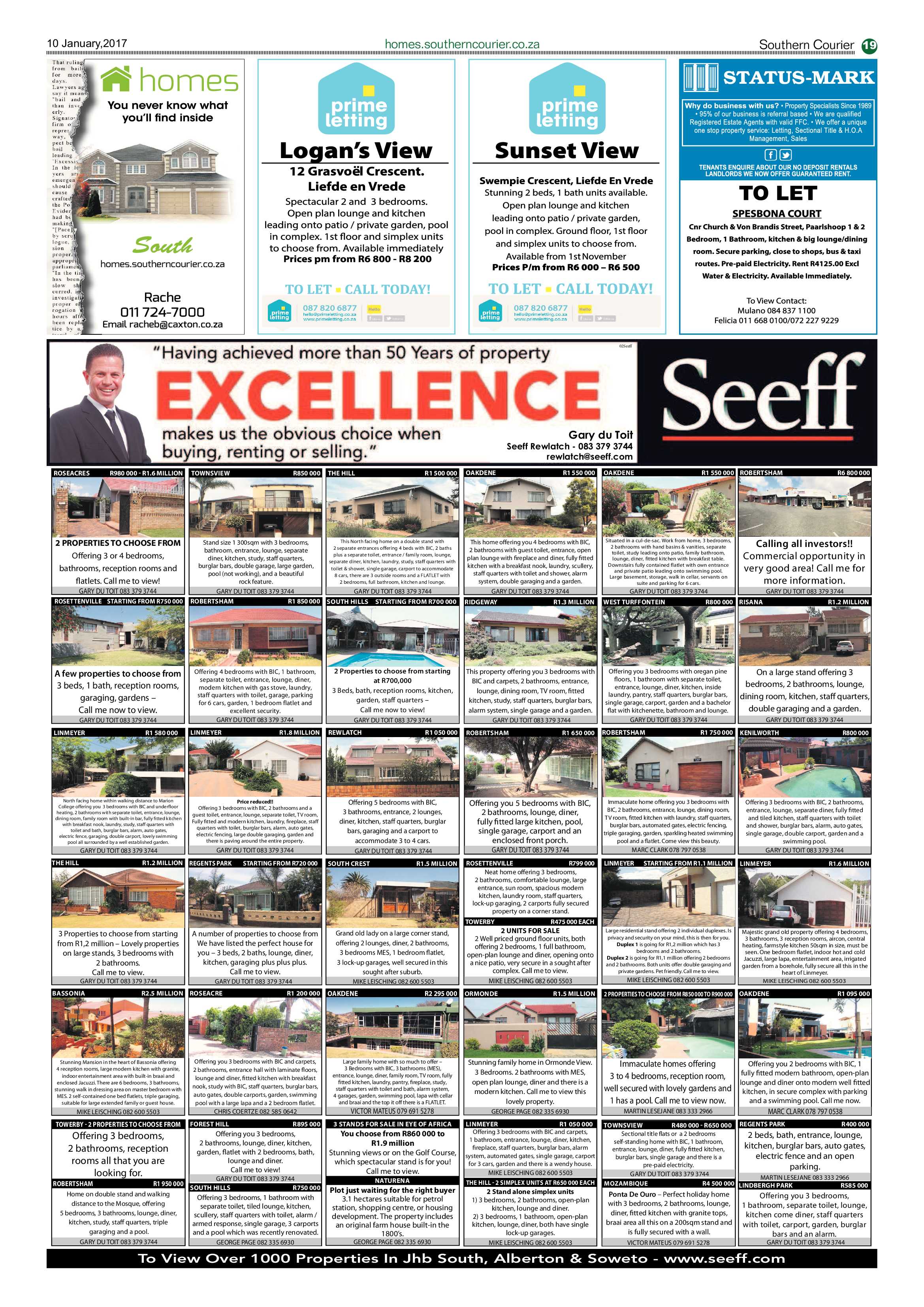 Southern Courier 10 January 2017 page 19