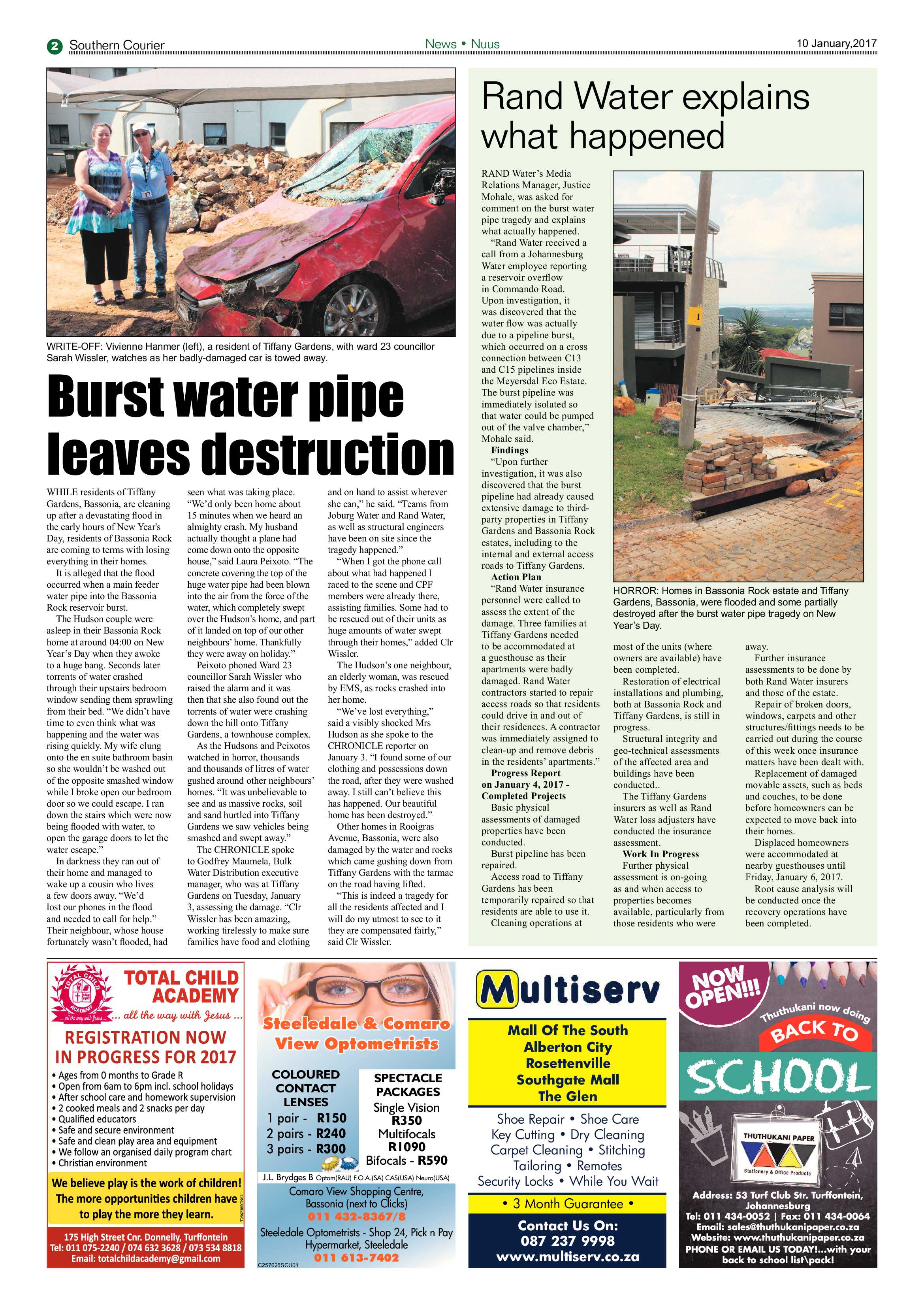 Southern Courier 10 January 2017 page 2
