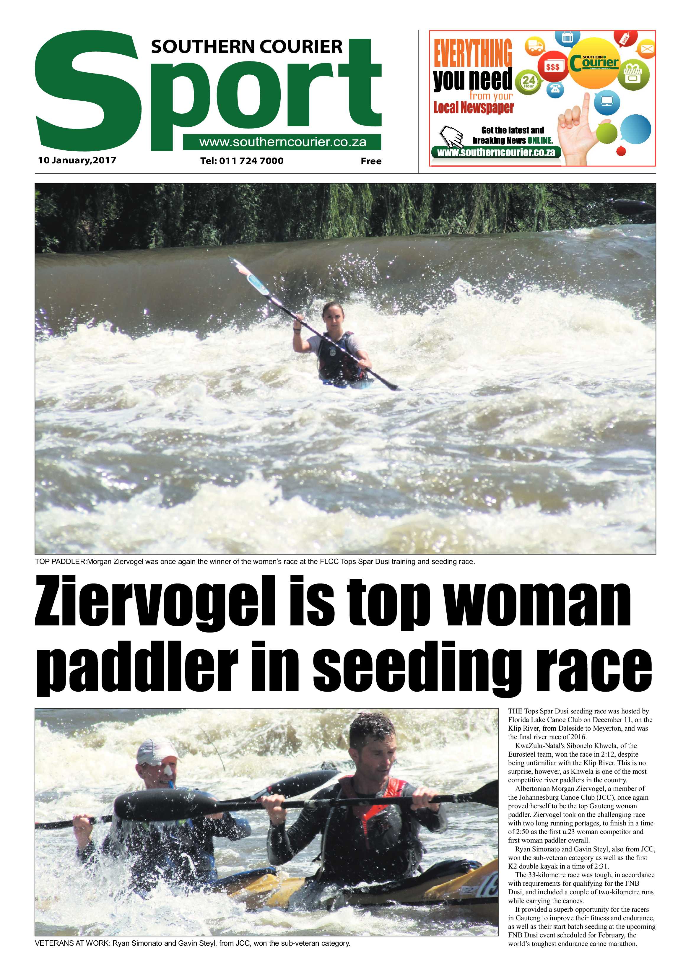 Southern Courier 10 January 2017 page 24