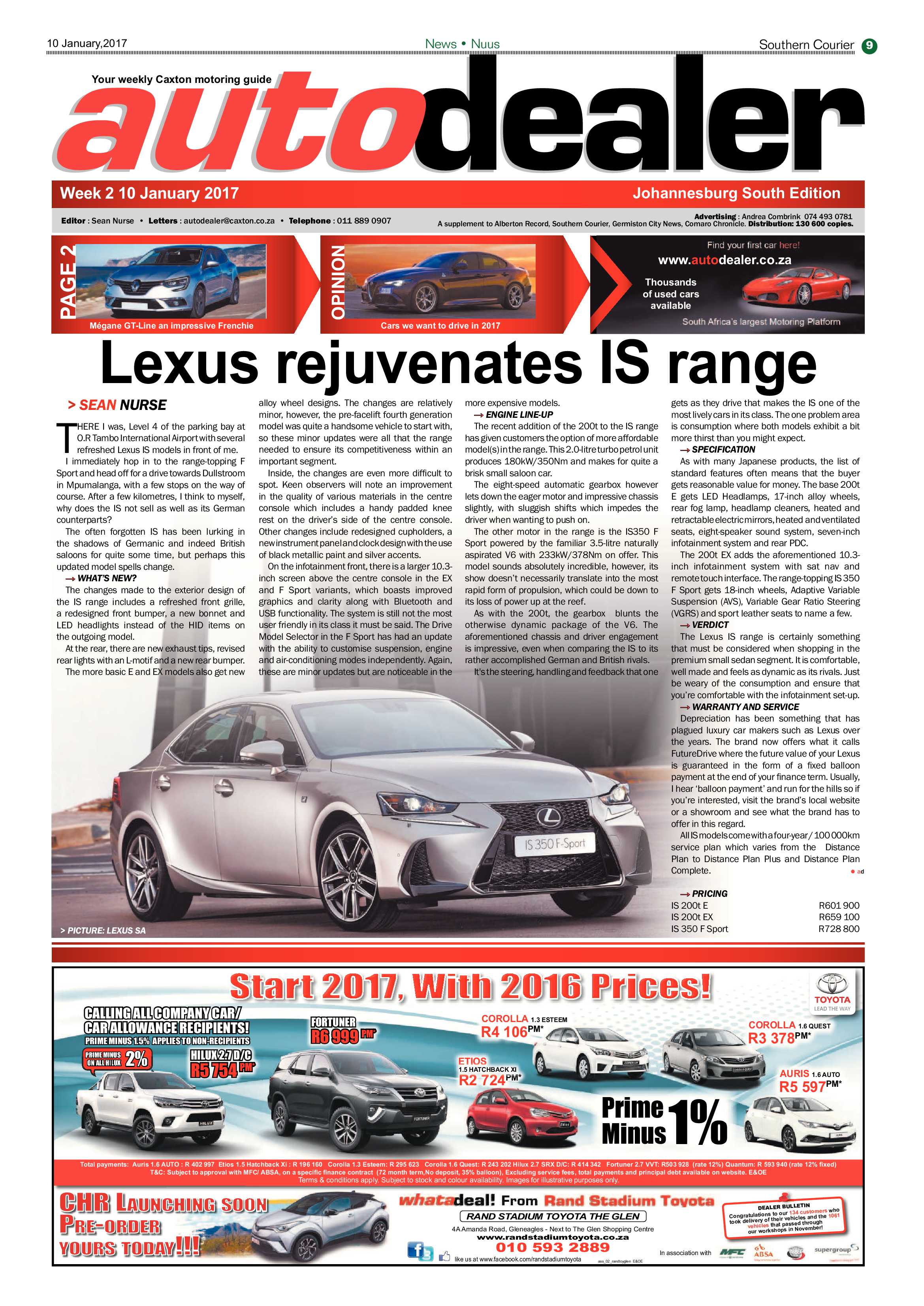 Southern Courier 10 January 2017 page 9