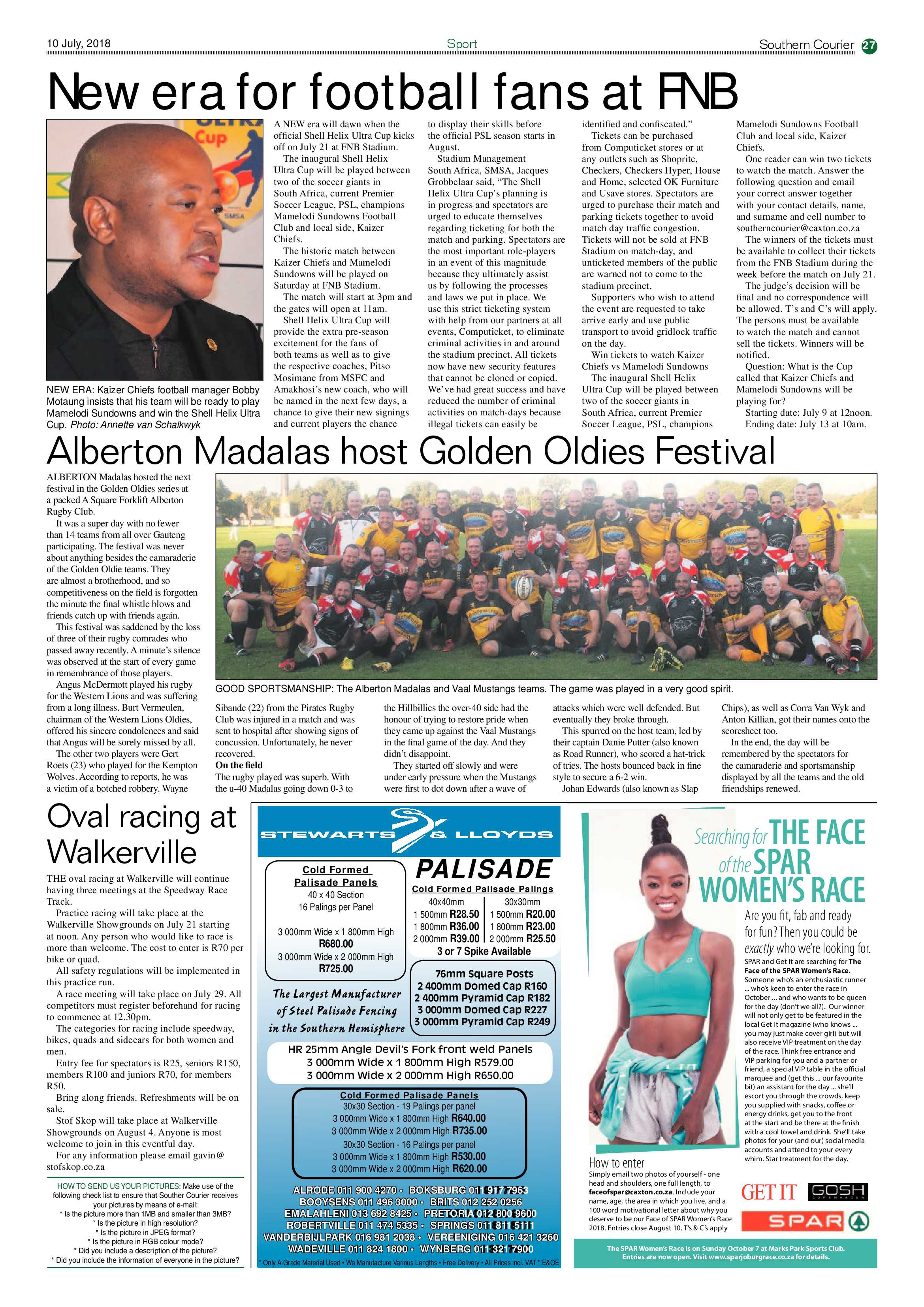 Southern Courier 10 July 2018 page 27