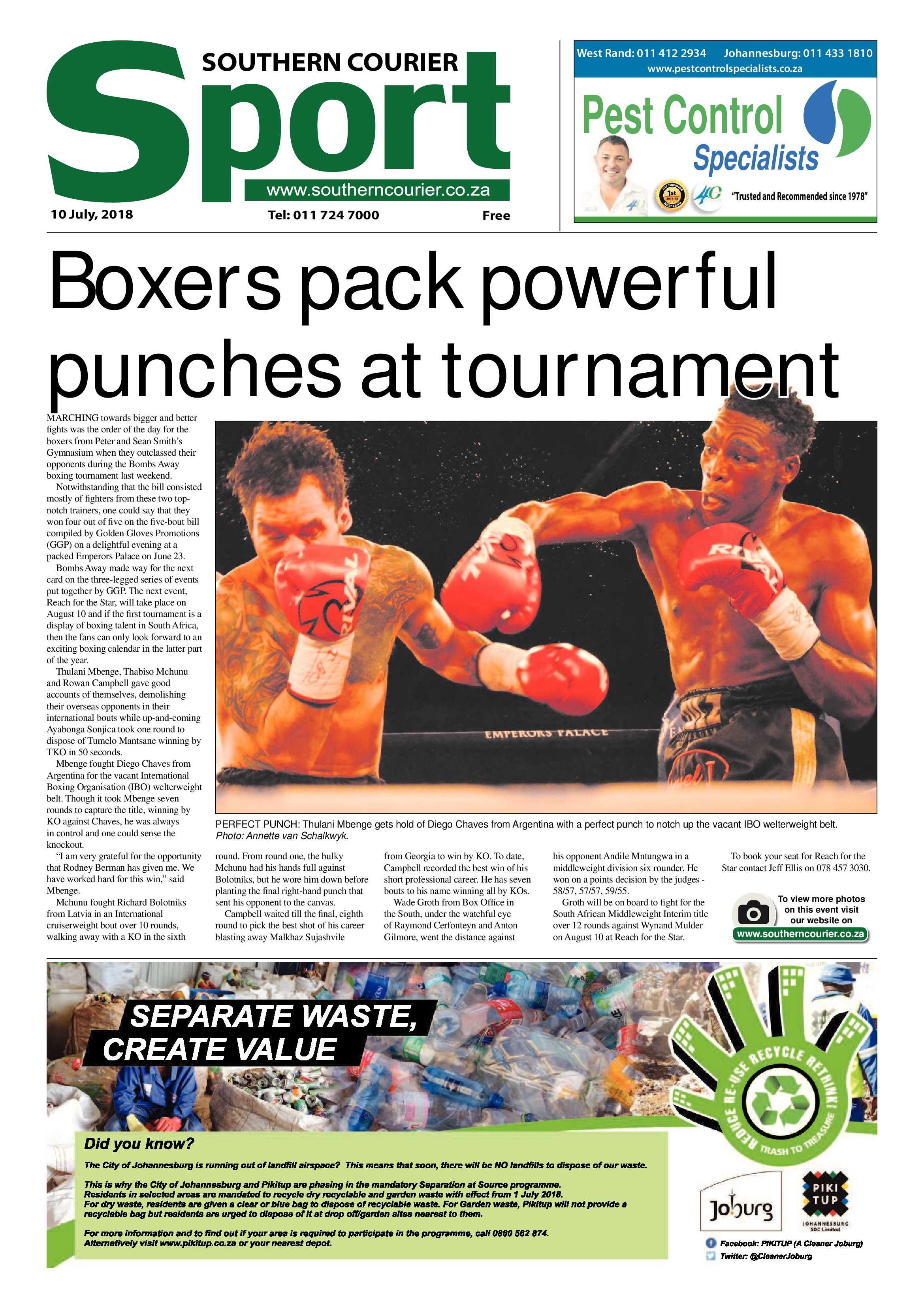 Southern Courier 10 July 2018 page 28