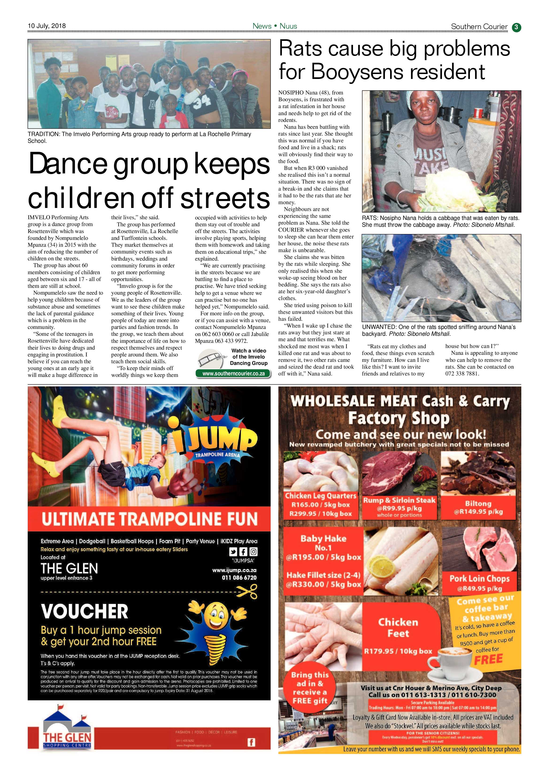 Southern Courier 10 July 2018 page 3