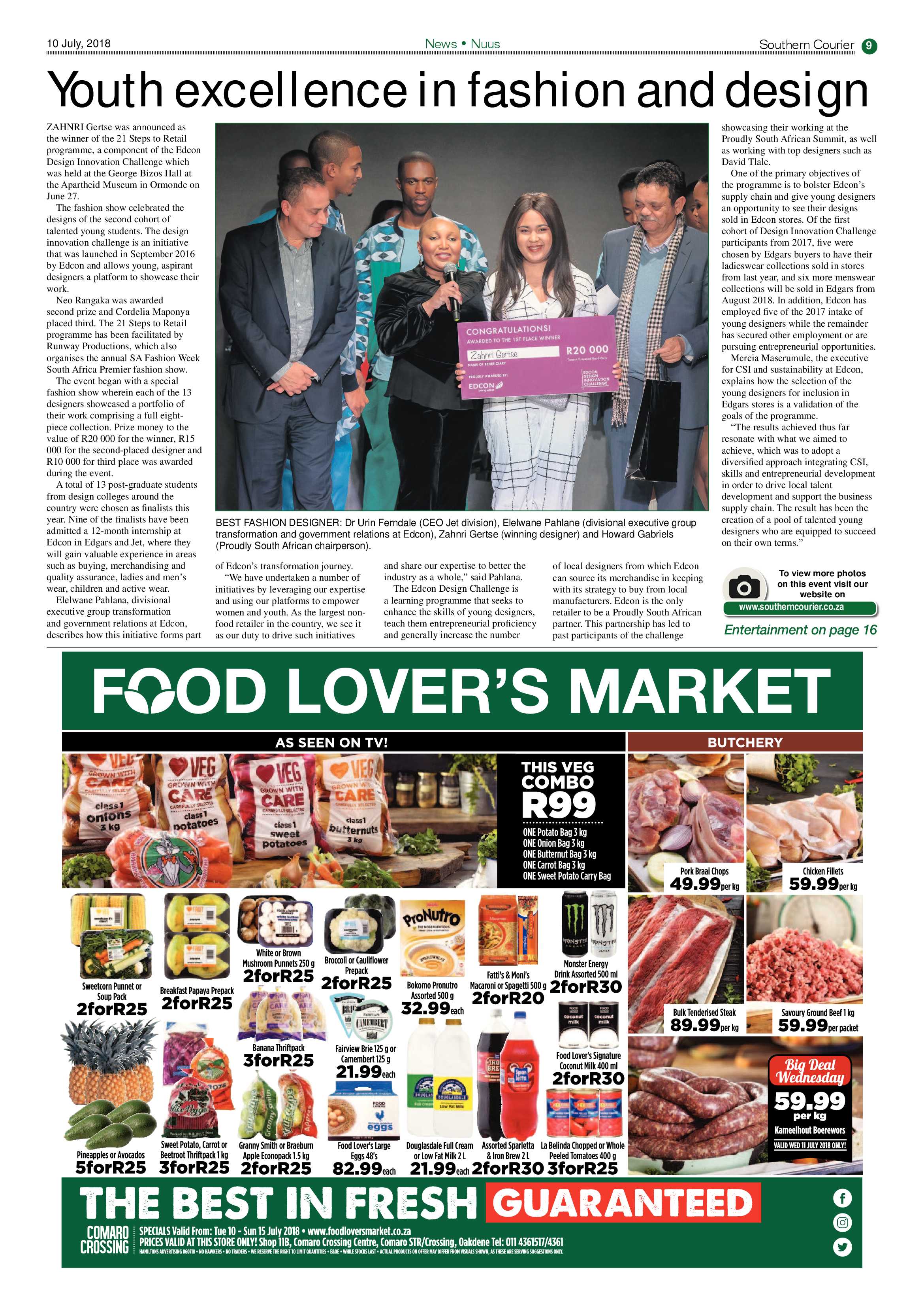 Southern Courier 10 July 2018 page 9
