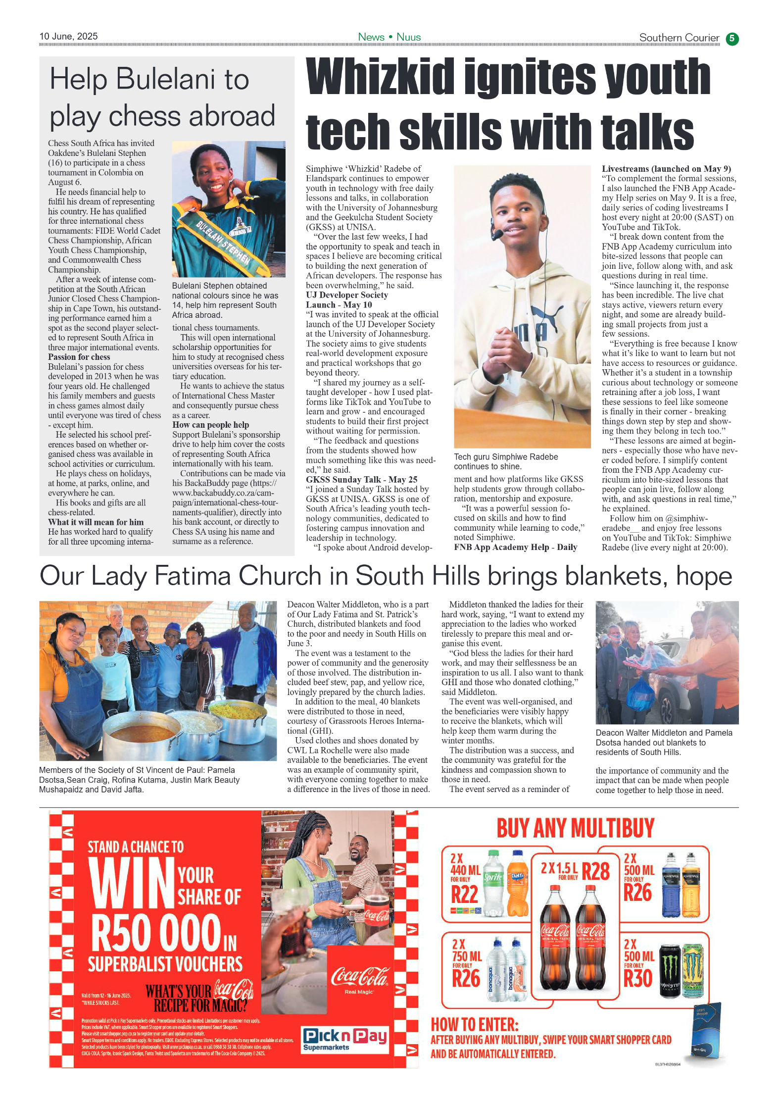 Southern Courier 10 June 2025 page 5