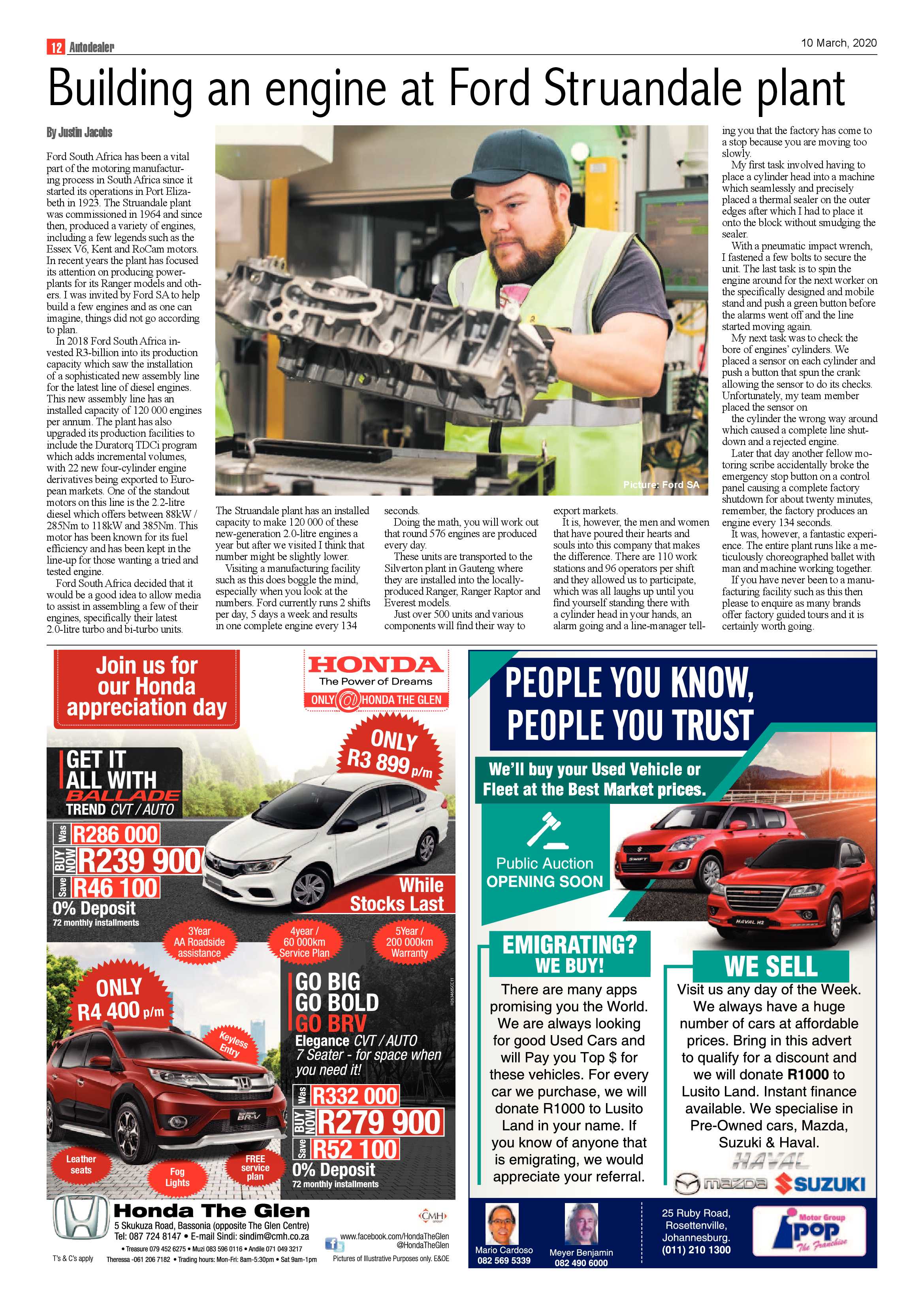 Southern Courier 10 March 2020 page 12