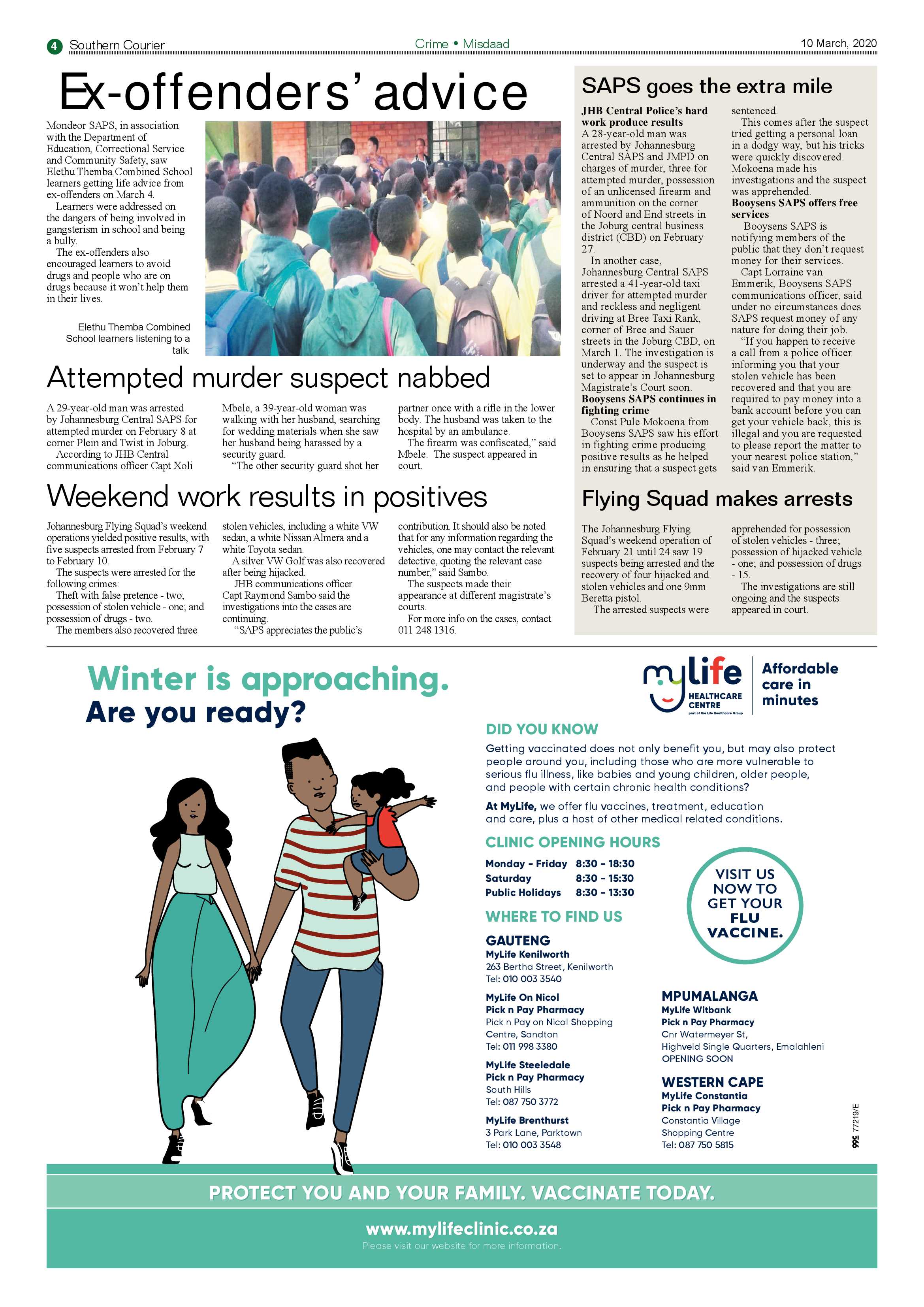 Southern Courier 10 March 2020 page 4